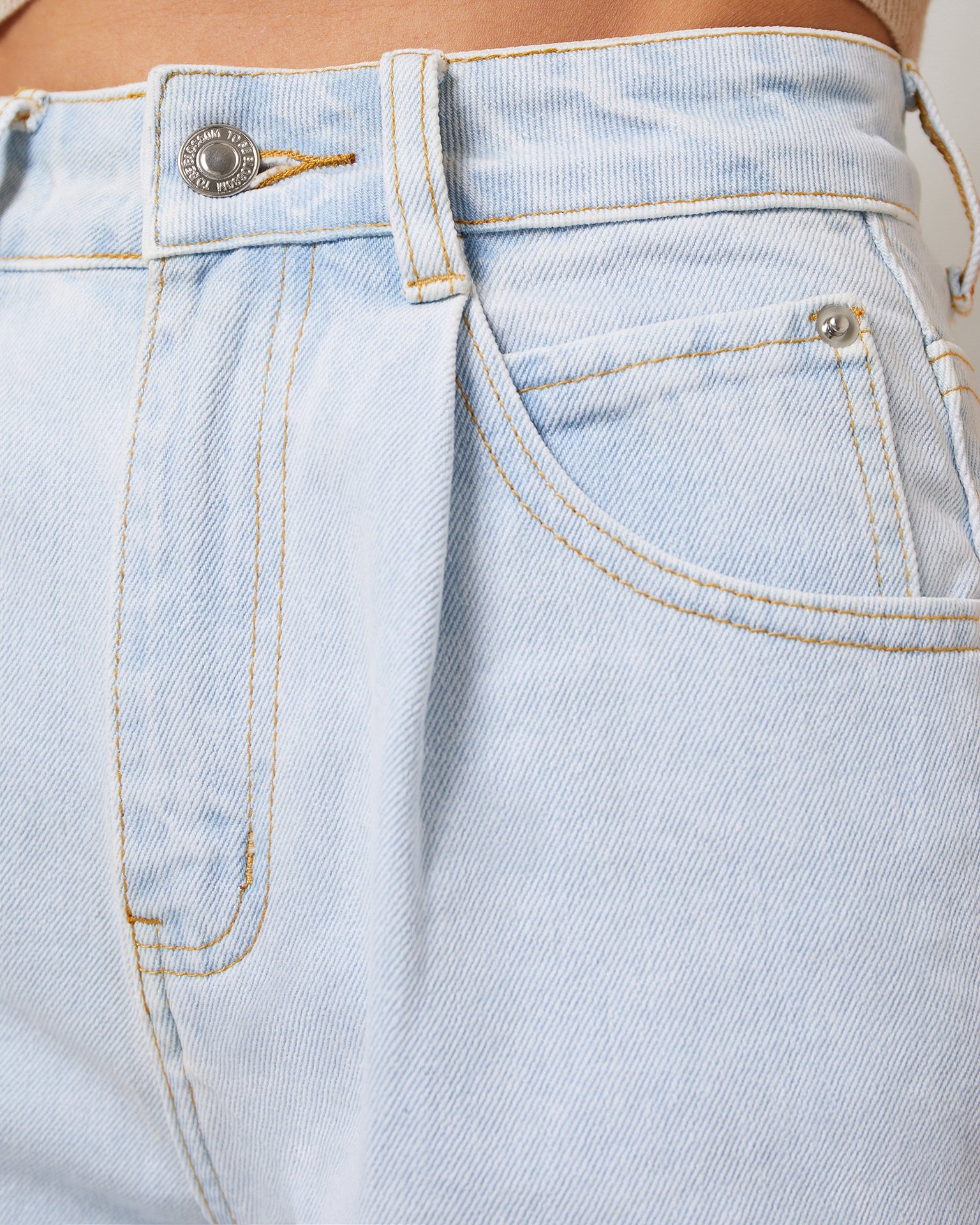 Shorts with pockets, Light Blue — photo 5