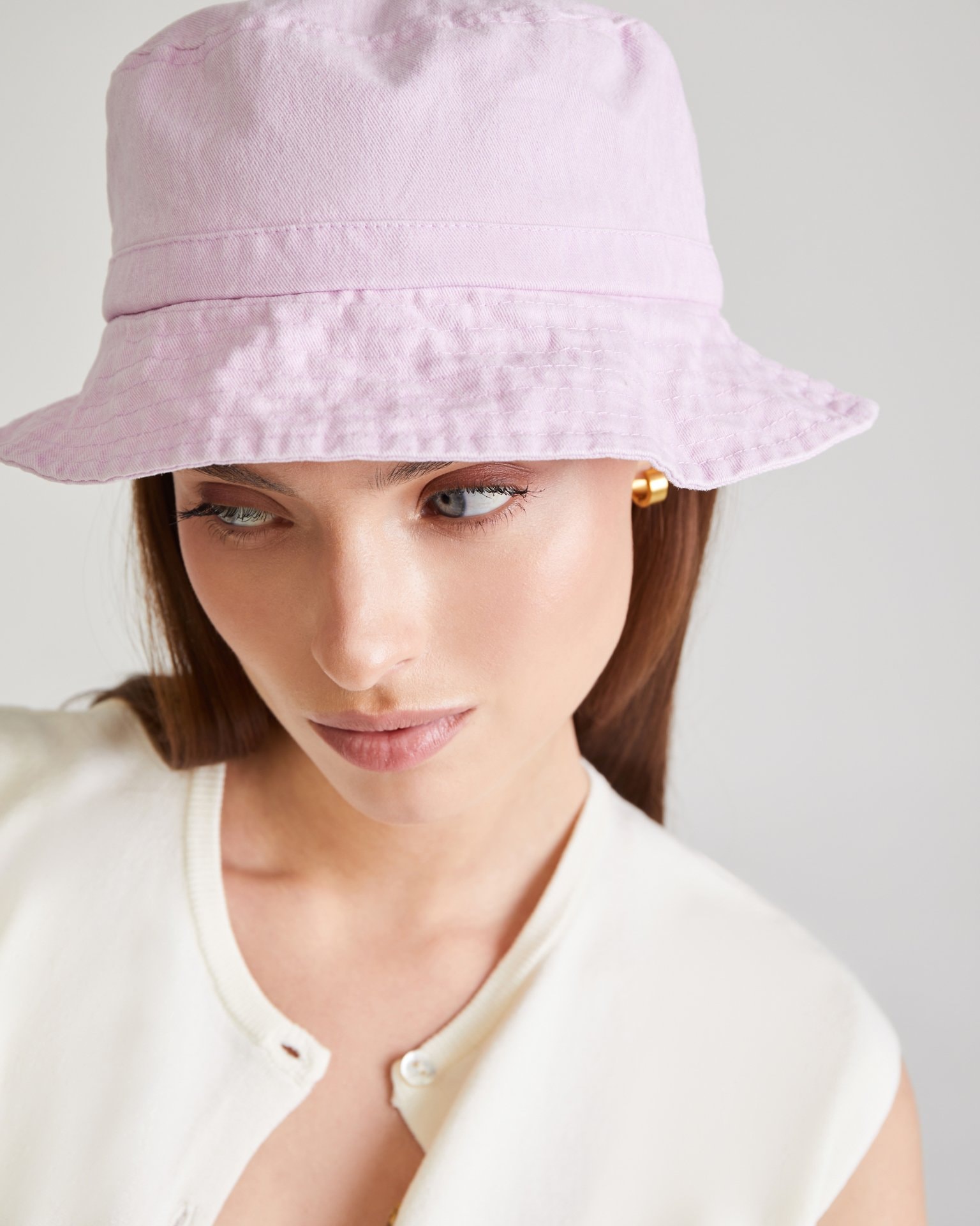Pink panama hat, Pink — photo 3