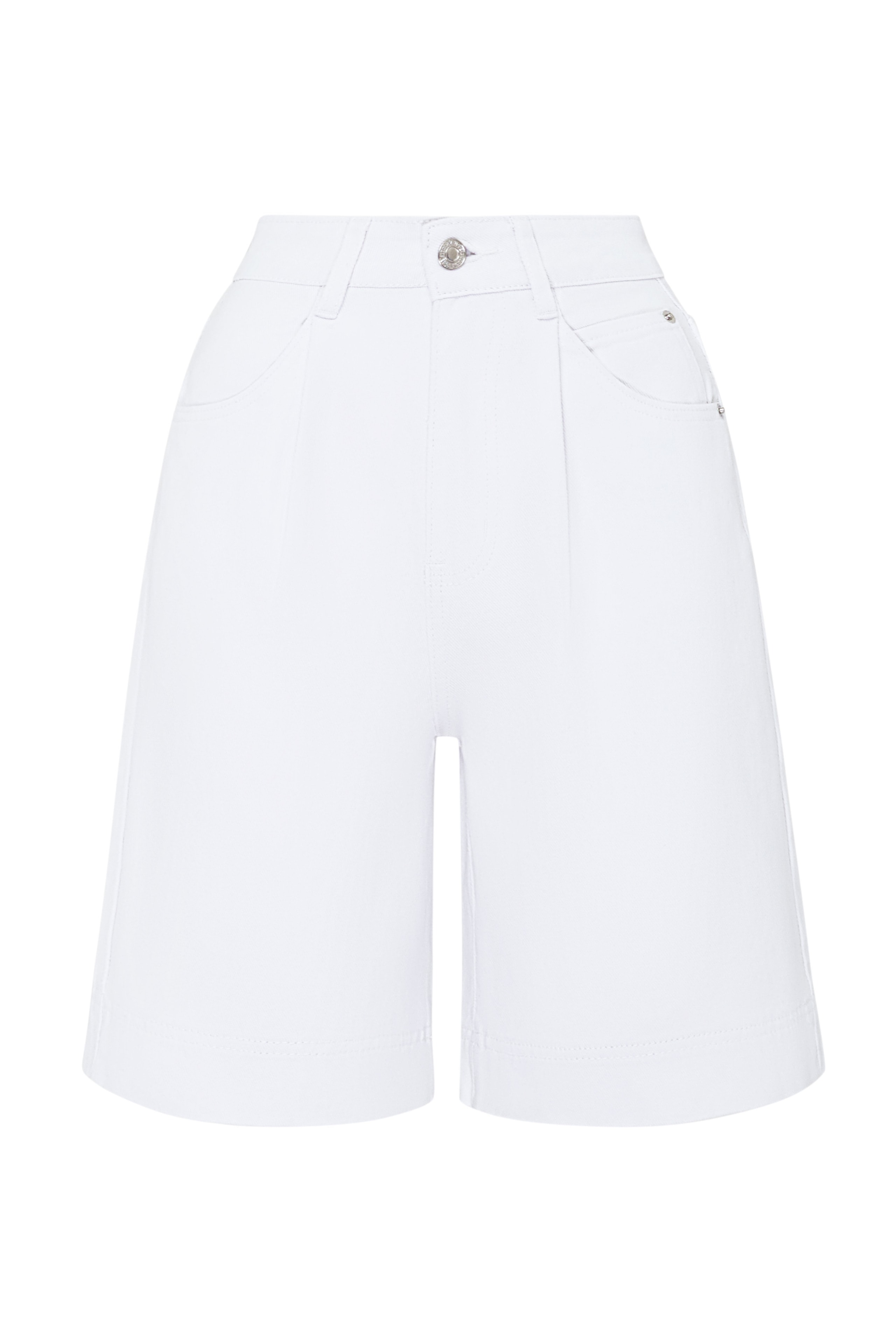 White shorts, White