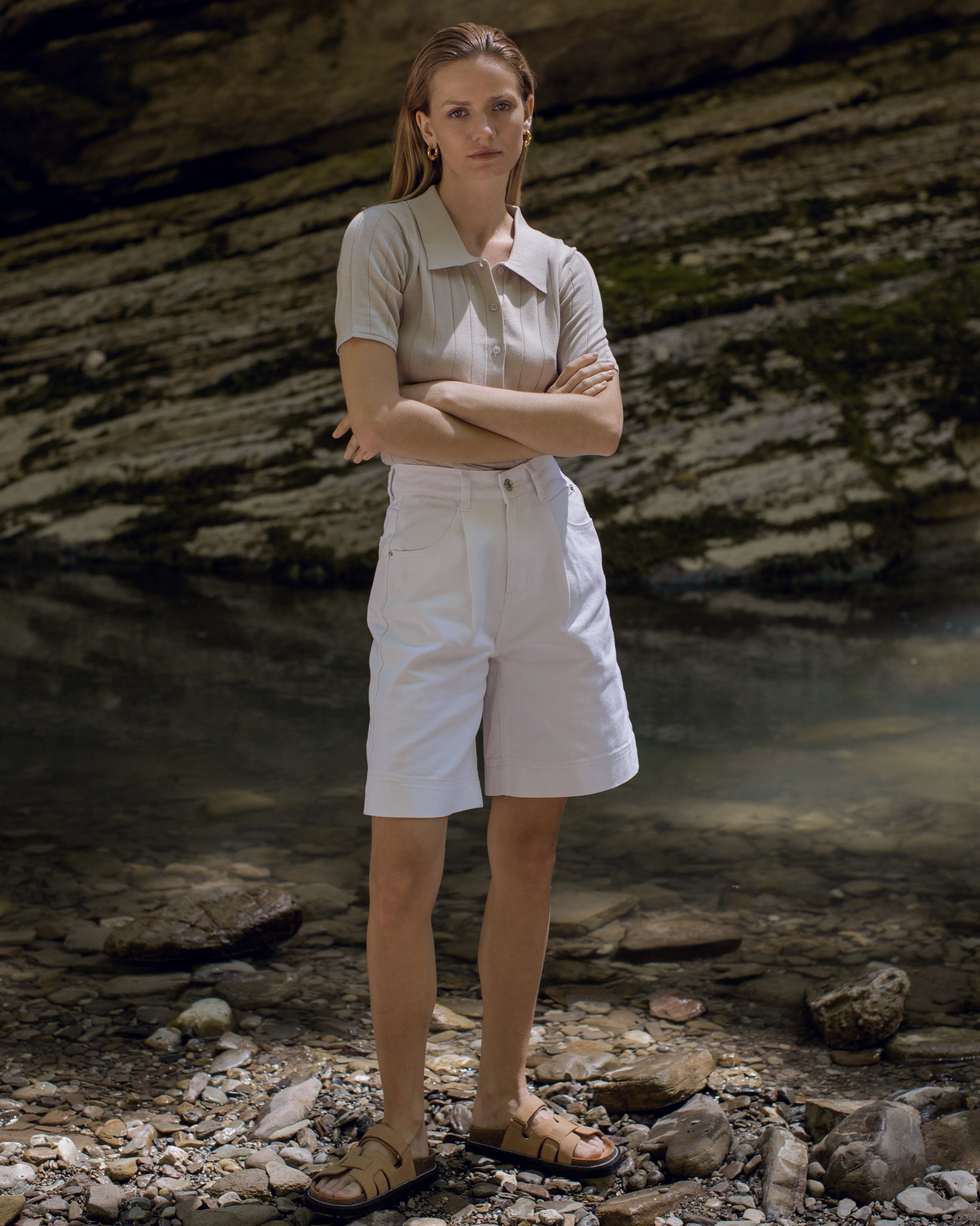 White shorts, White — photo 2