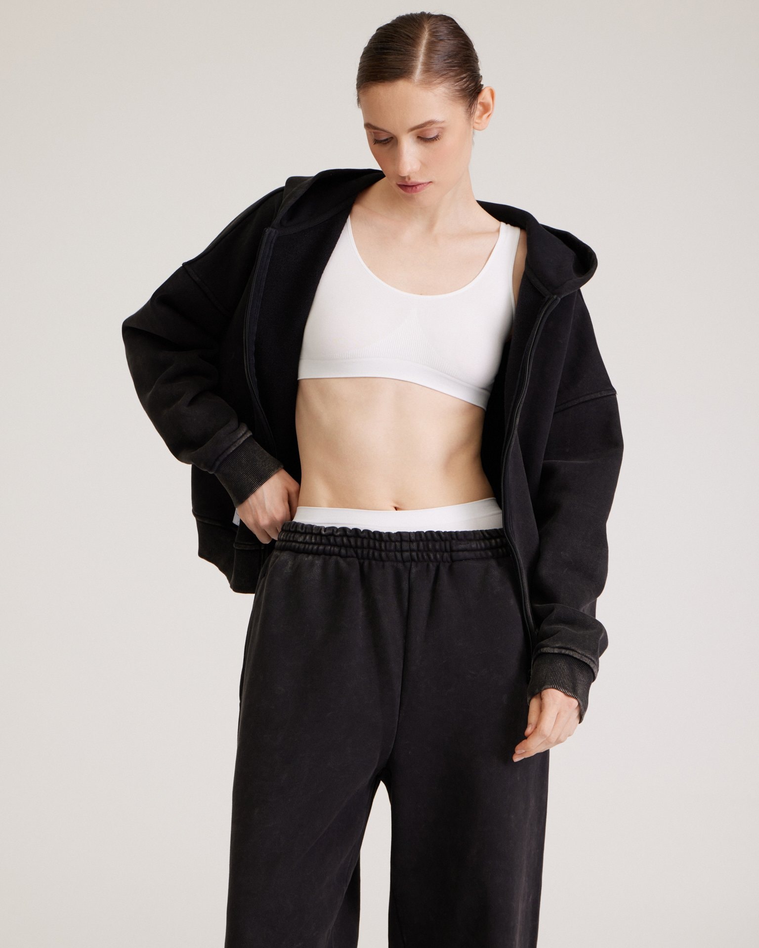 Oversize hoodie, Grey — photo 5