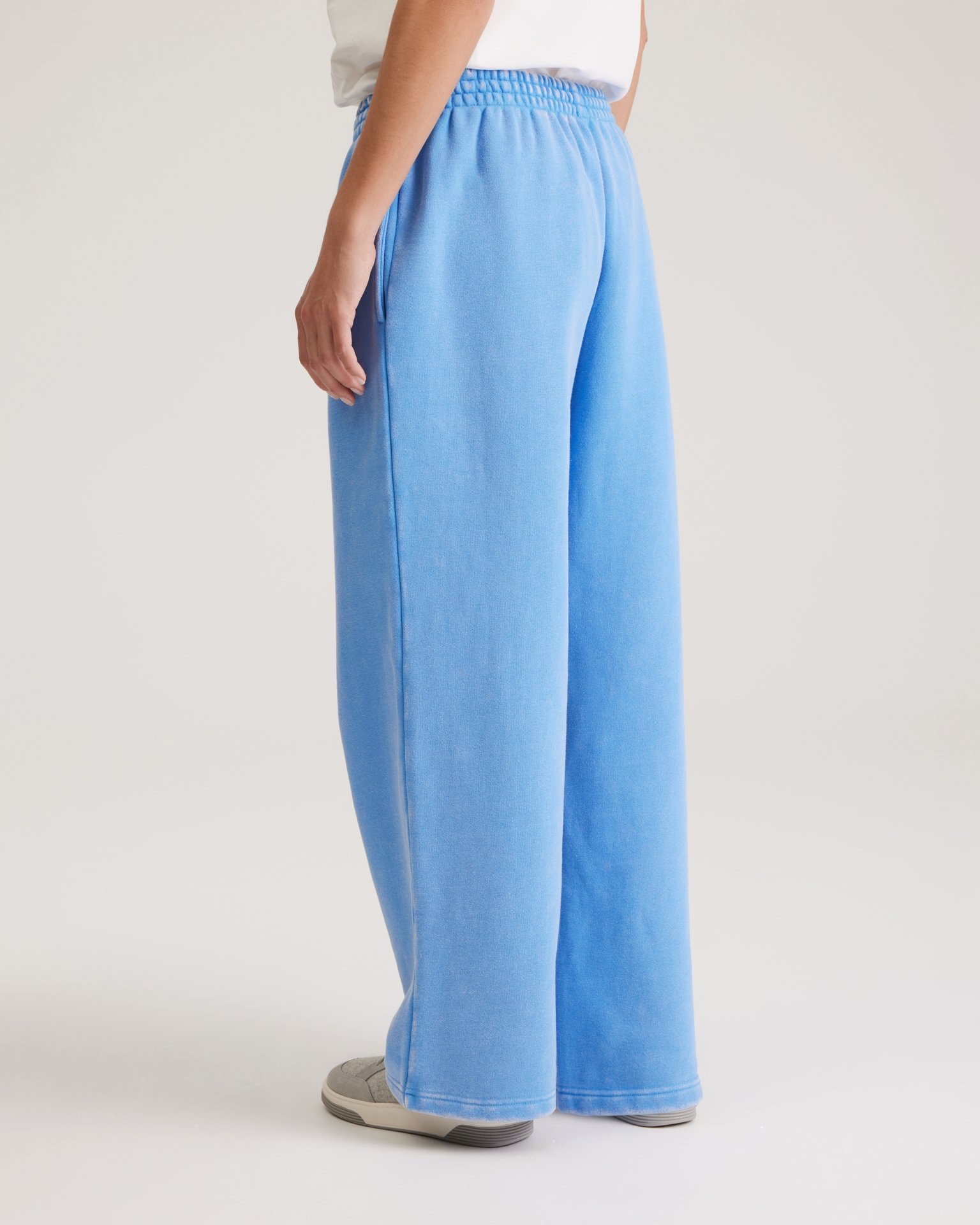 Straight-leg sport trousers, Navy — photo 8