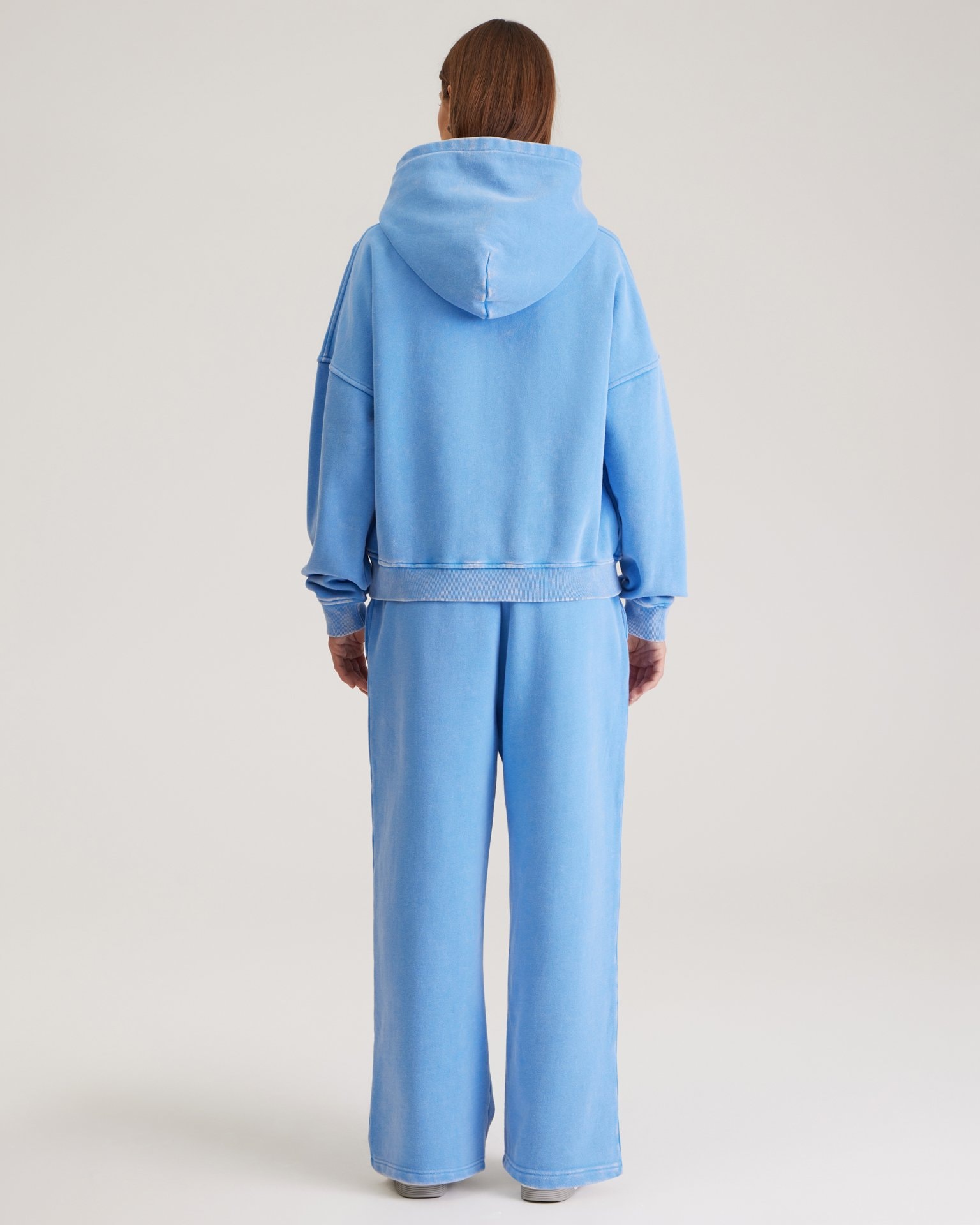 Straight-leg sport trousers, Navy — photo 4