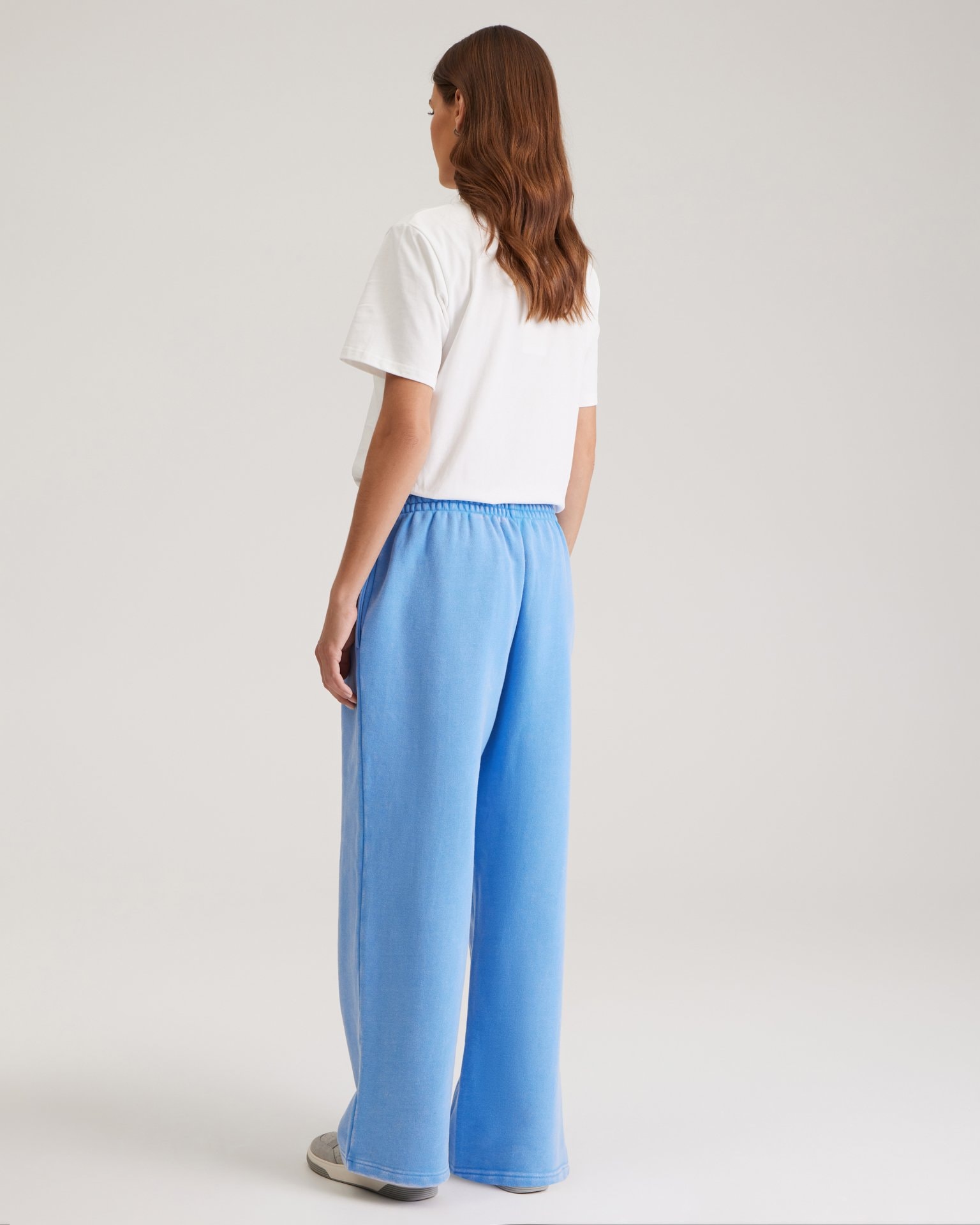 Straight-leg sport trousers, Navy — photo 6