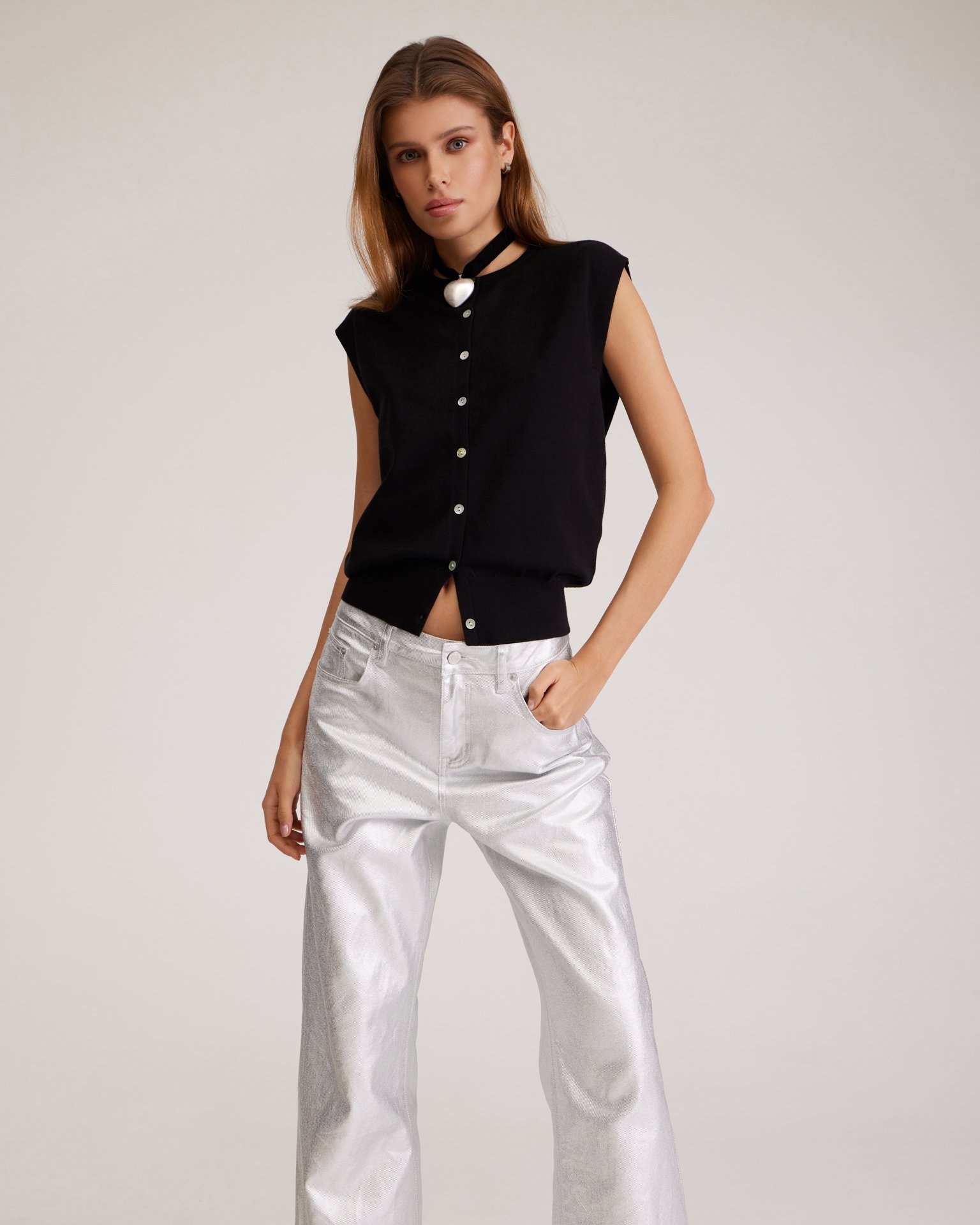 Silver Jeans, Silver — photo 3