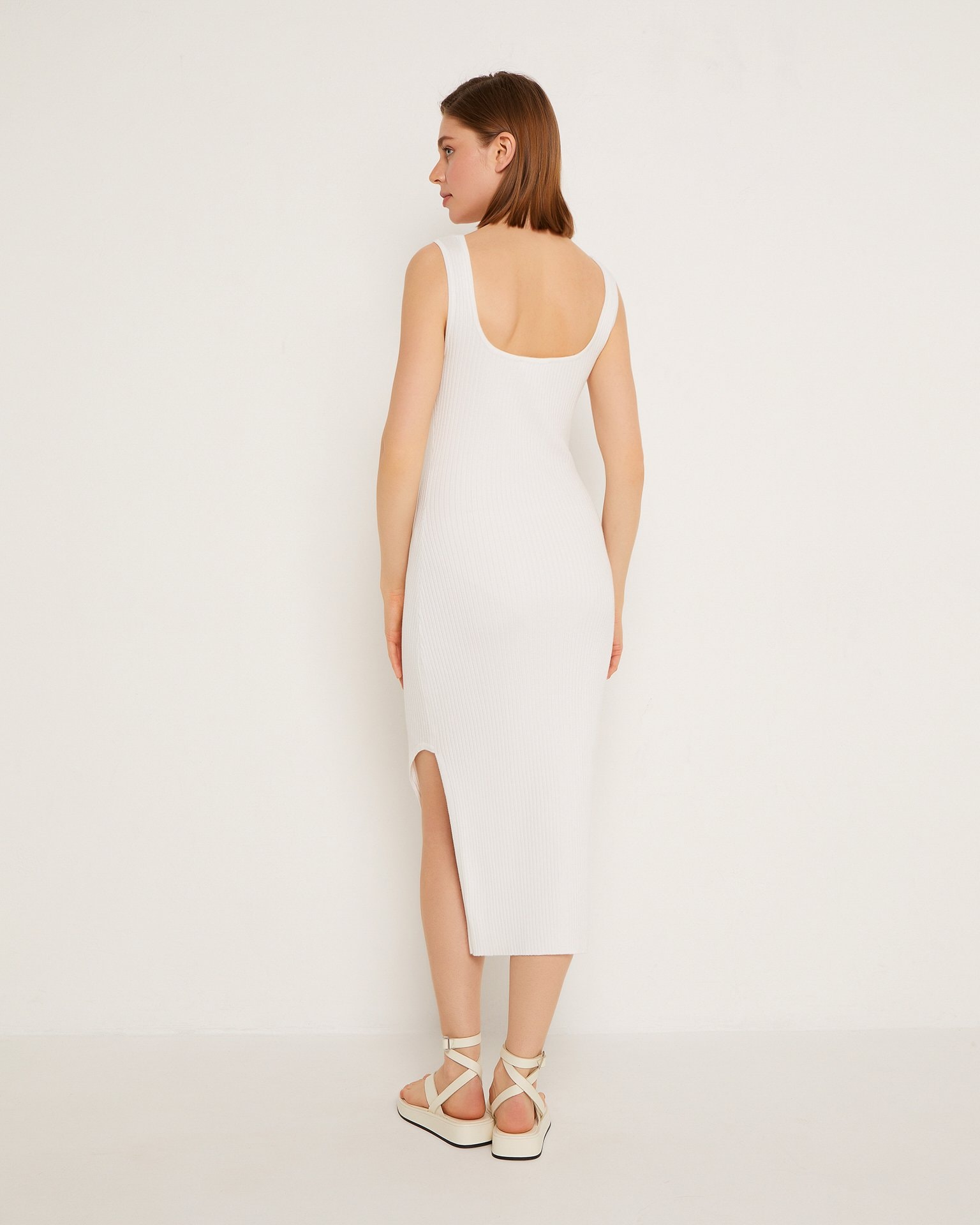 Slip dress, Milk — photo 3