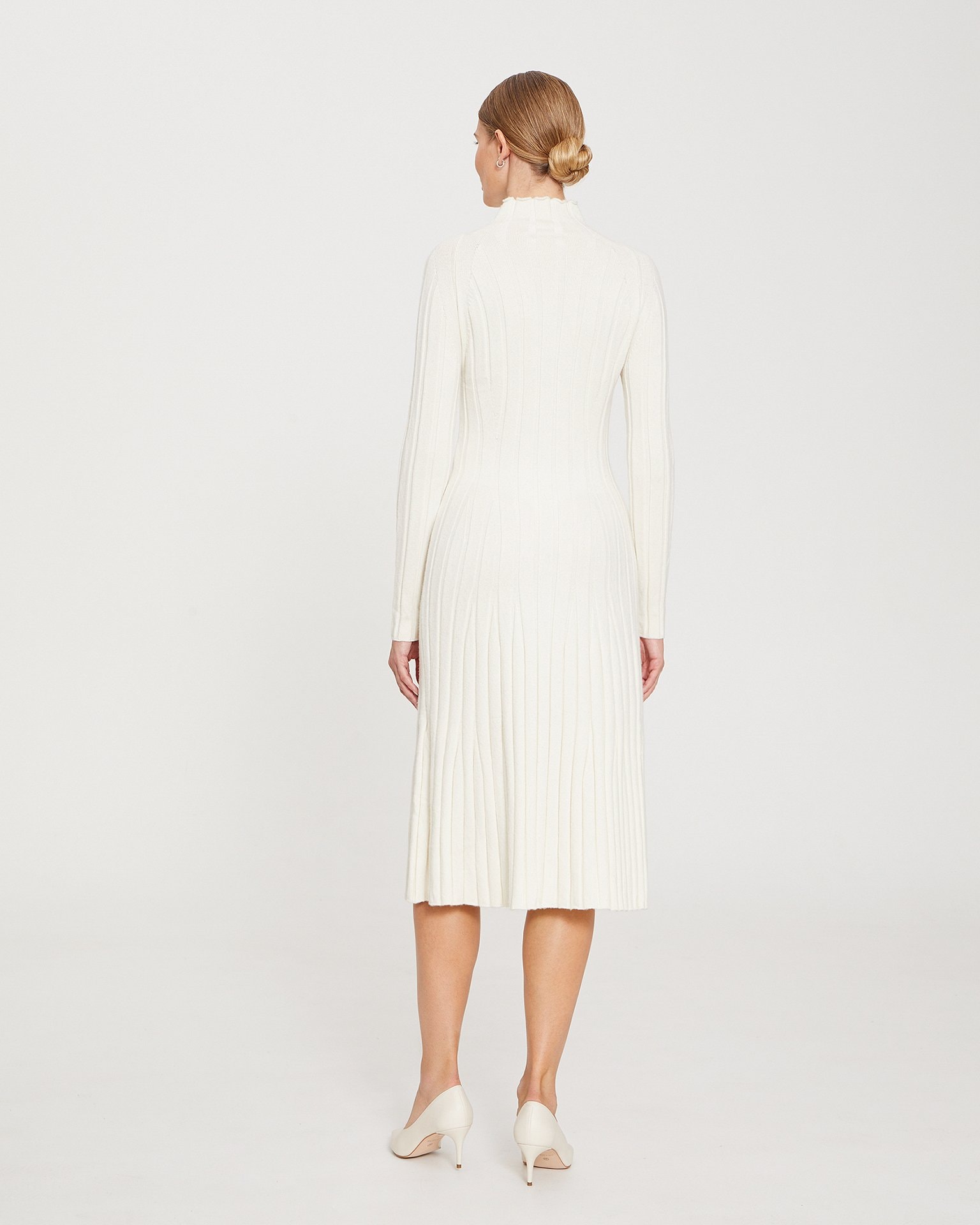 White spaghetti strap dress, White — photo 4