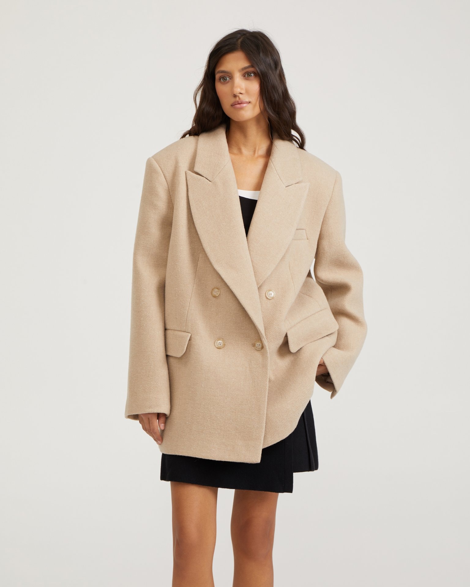 Insulated jacket, Beige — photo 2