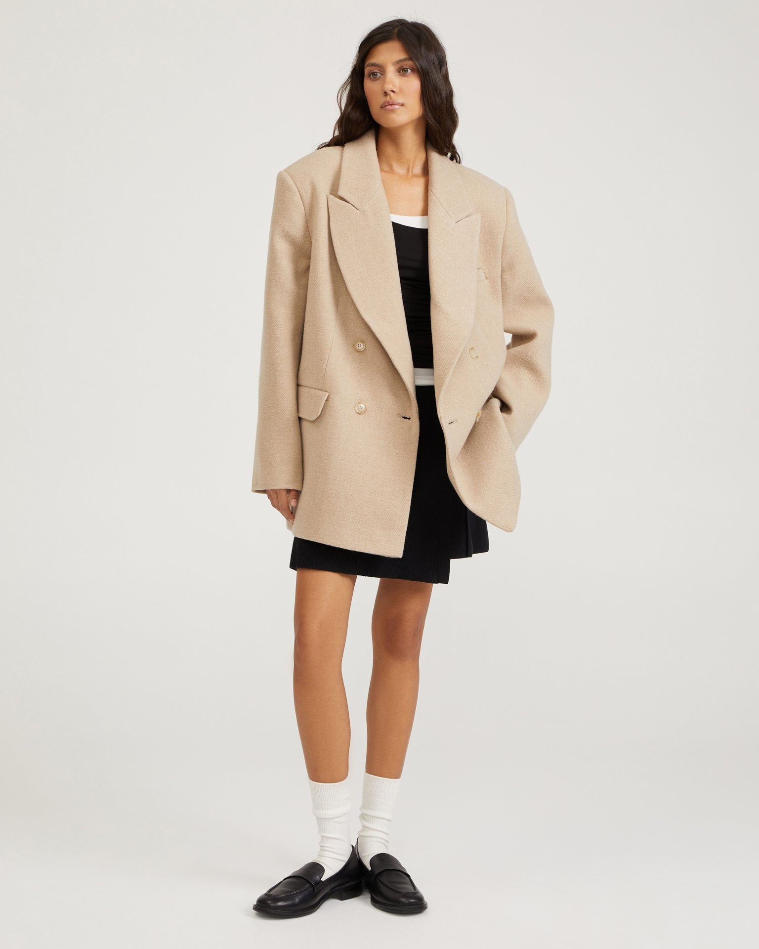 Insulated jacket, Beige — photo 4