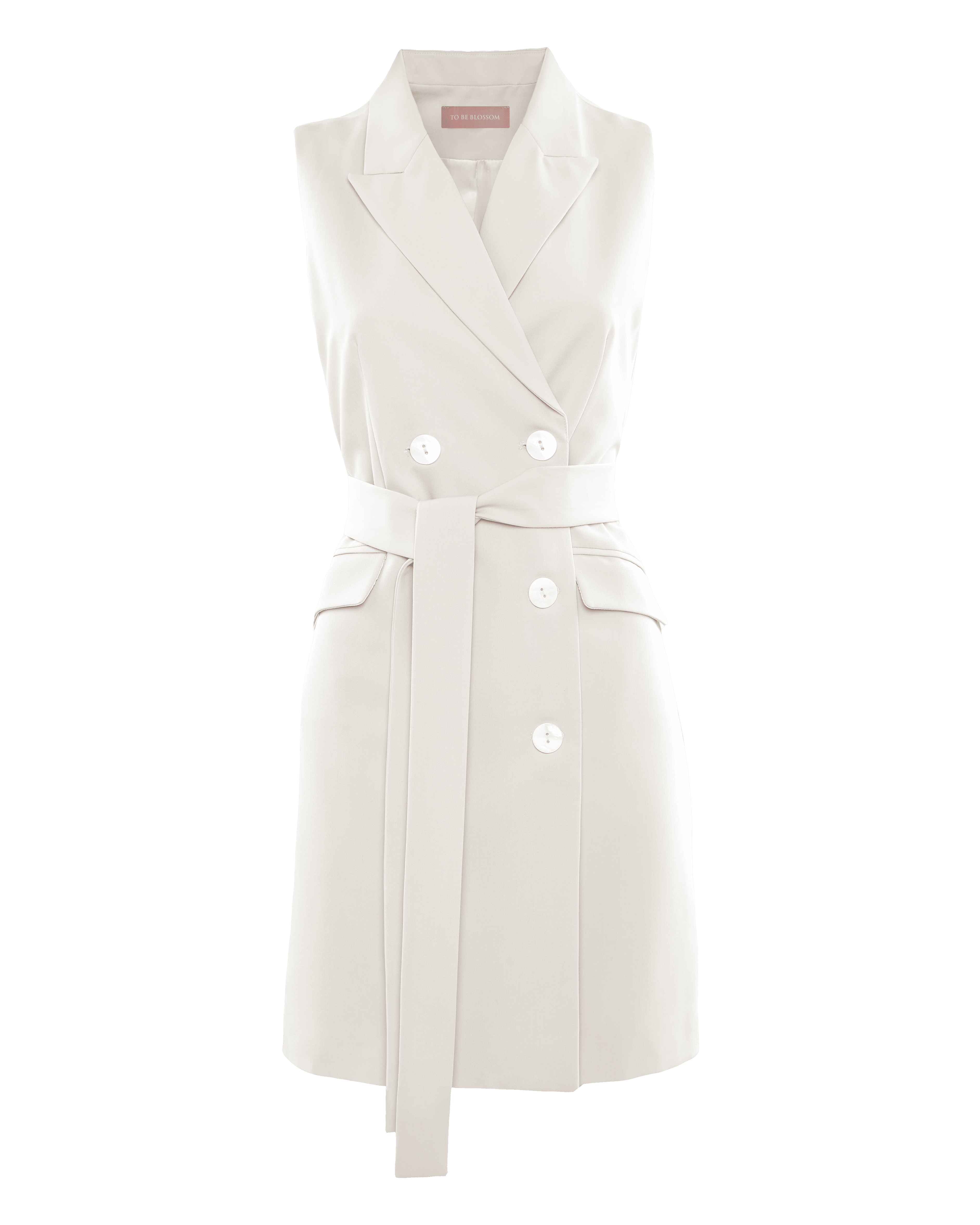 Button-through dress, Milk — photo 4