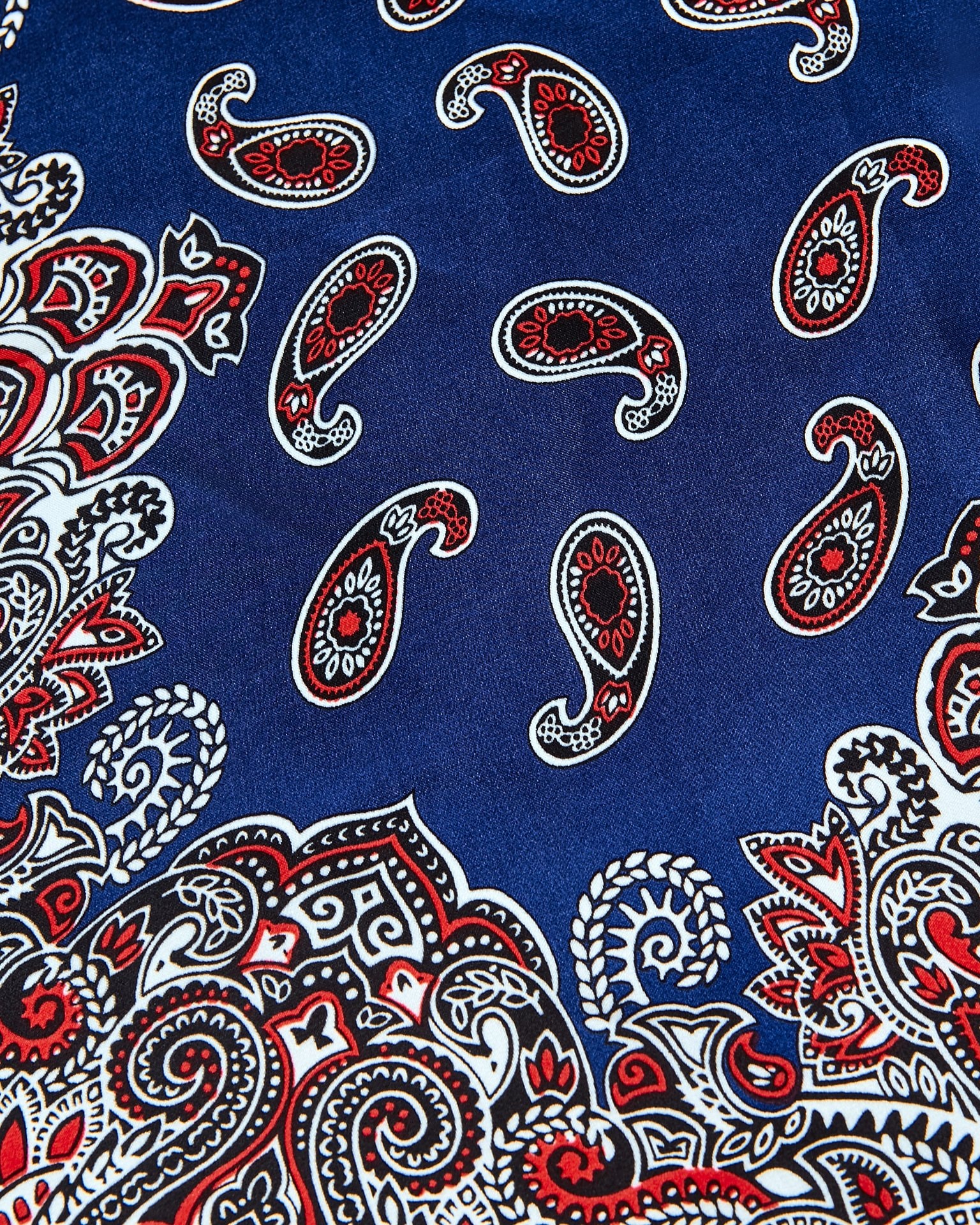 Paisley-style bandana, Blue — photo 2