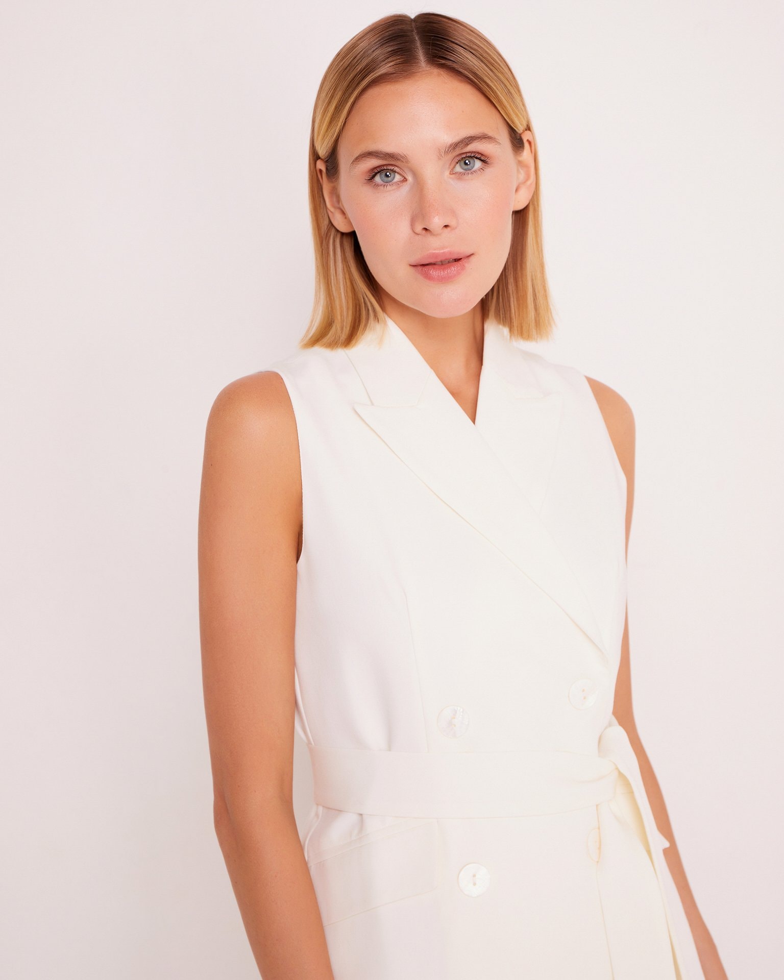 Button-through dress, Milk — photo 7