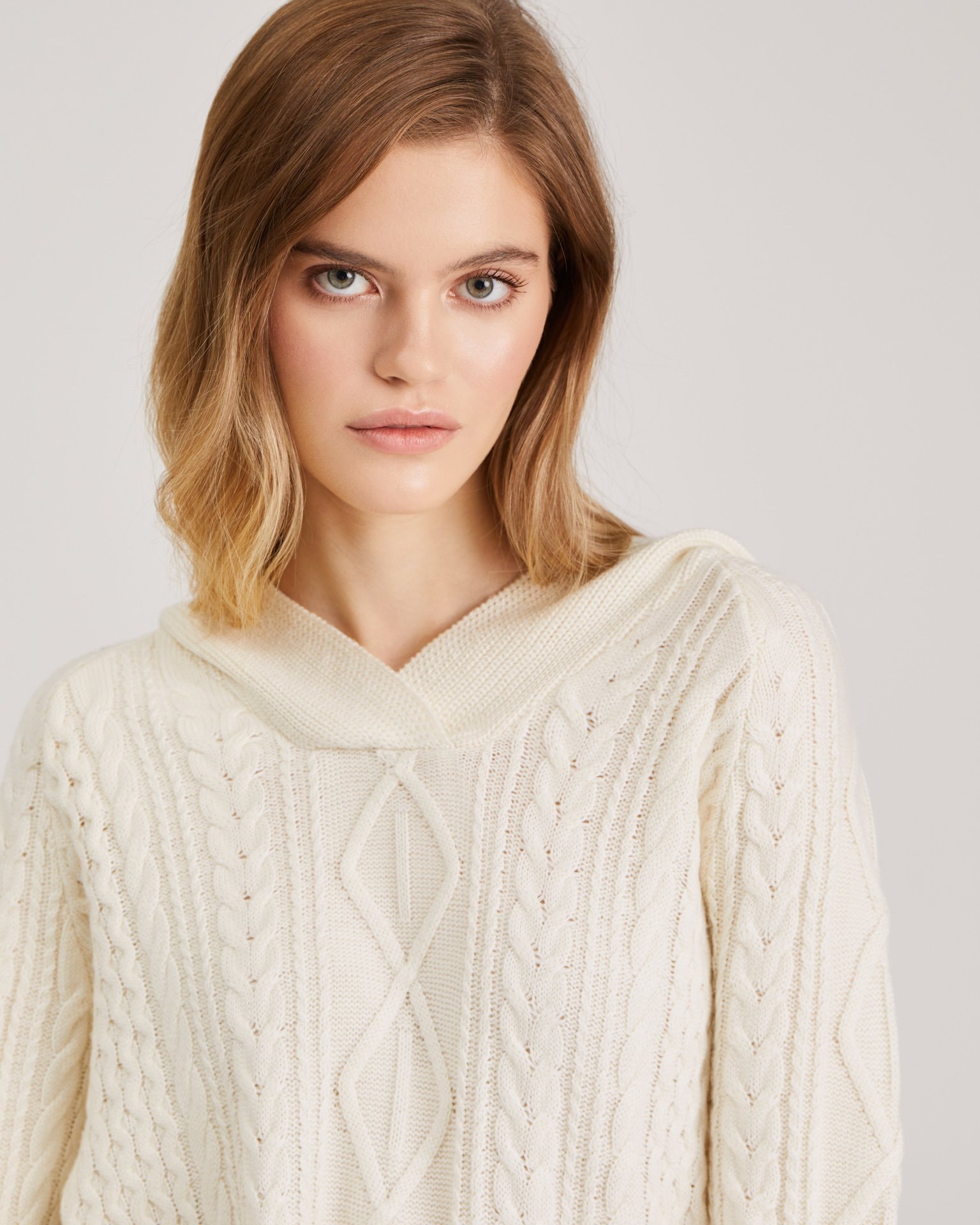 Hooded jumper, Milk — photo 6