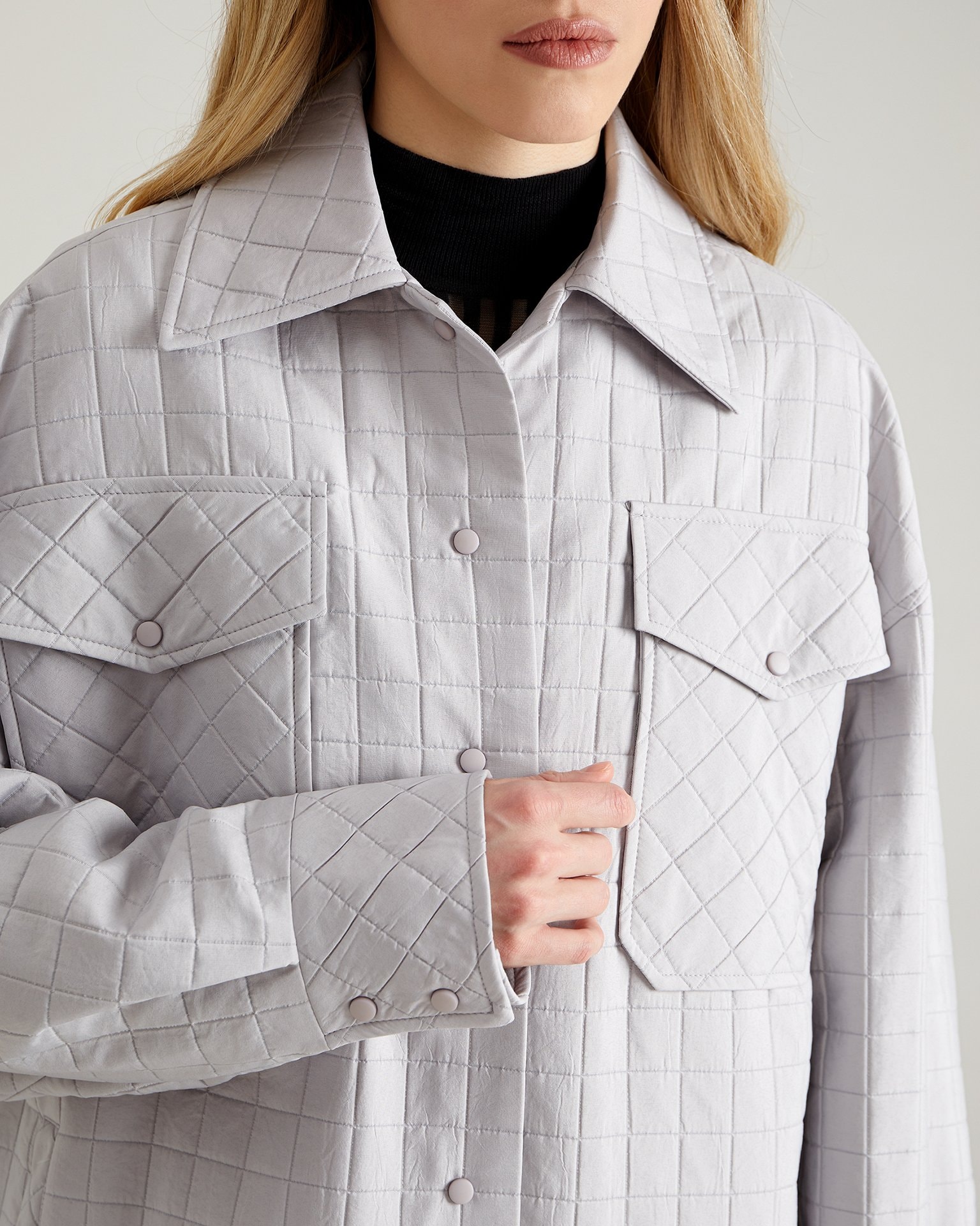 Jacket with pockets, Grey — photo 5