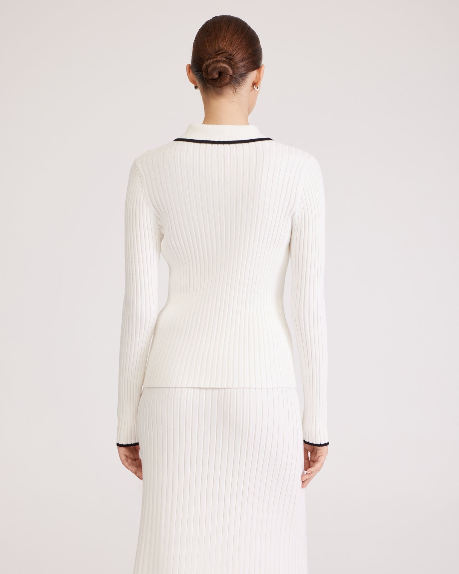 White cardigan, White — photo 4