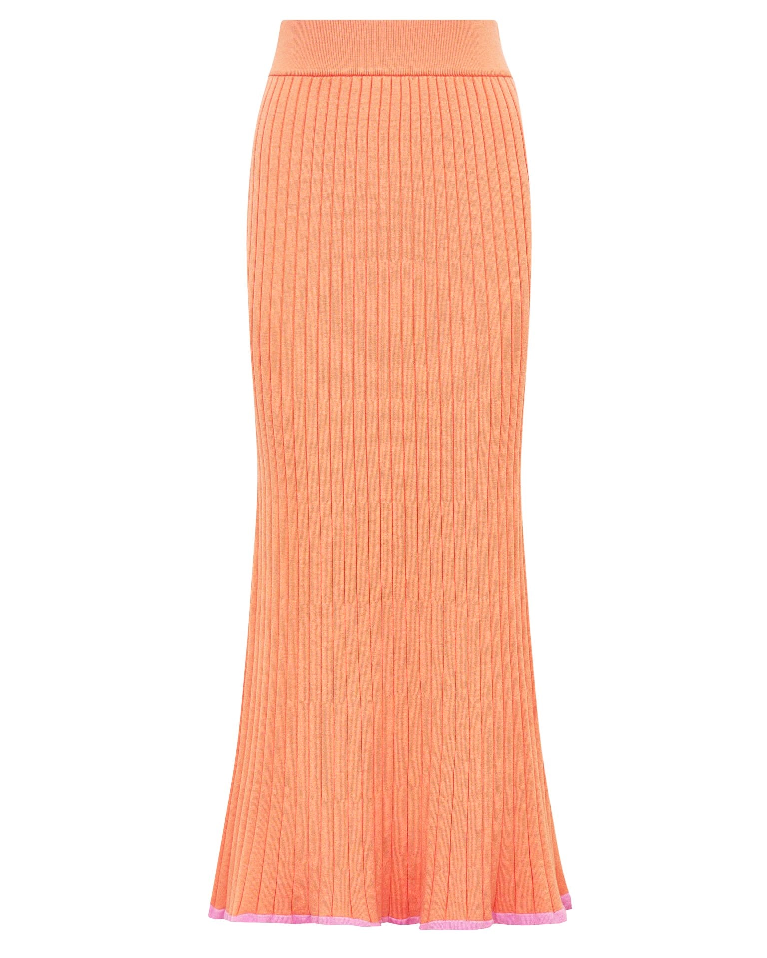 Midi skirt, Orange — photo 2