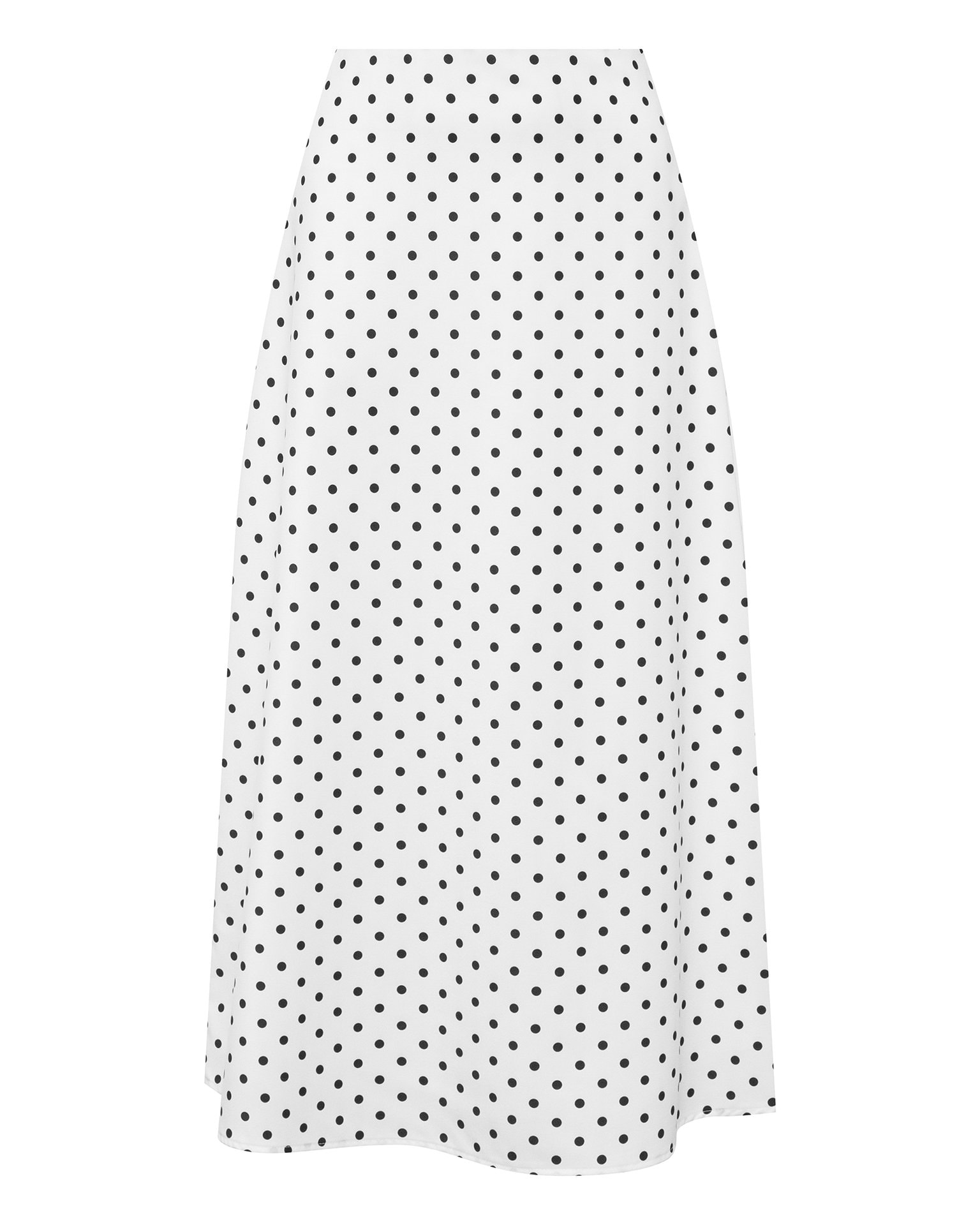 Polka dot skirt, White — photo 5