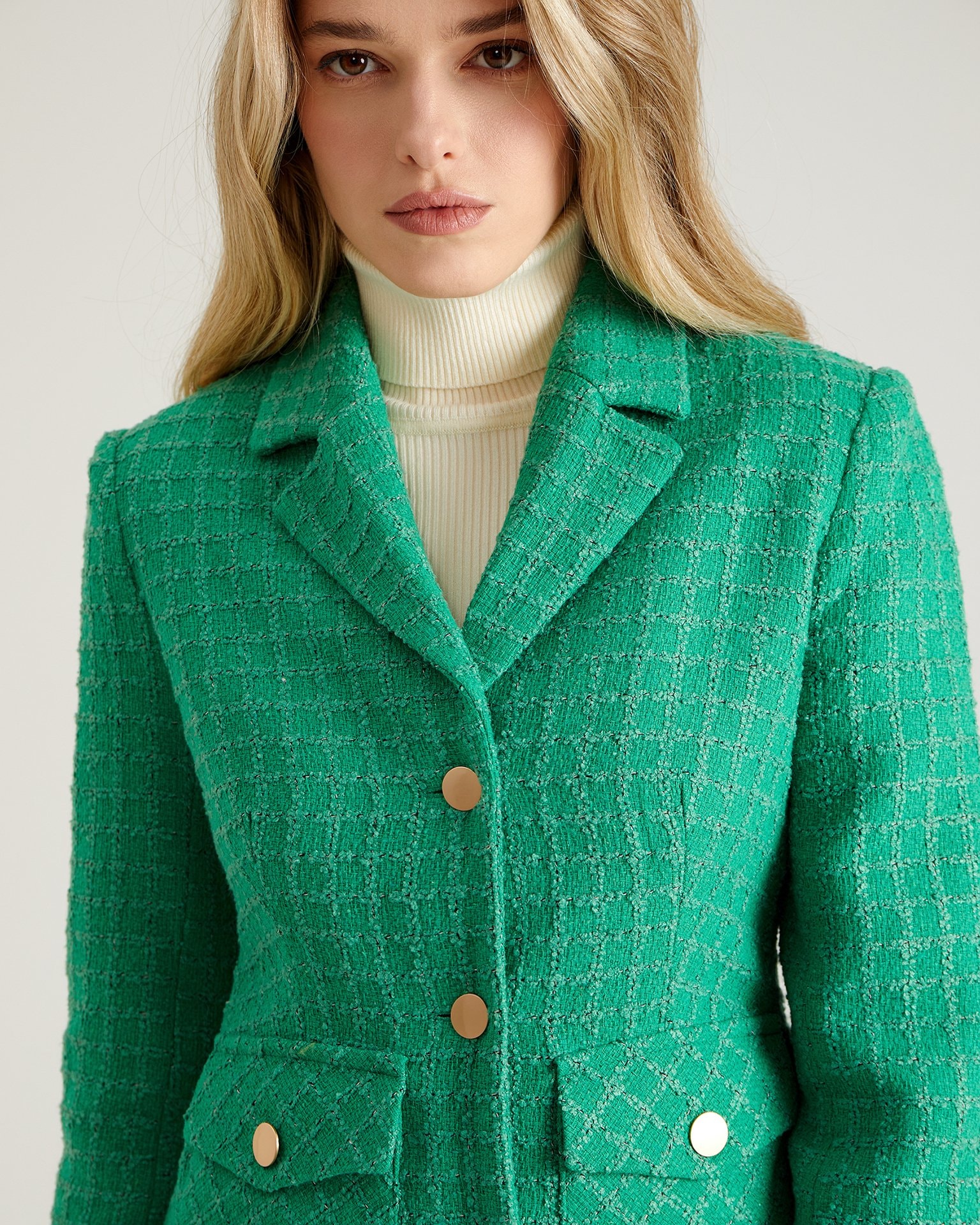 Tailored jacket, Green — photo 5
