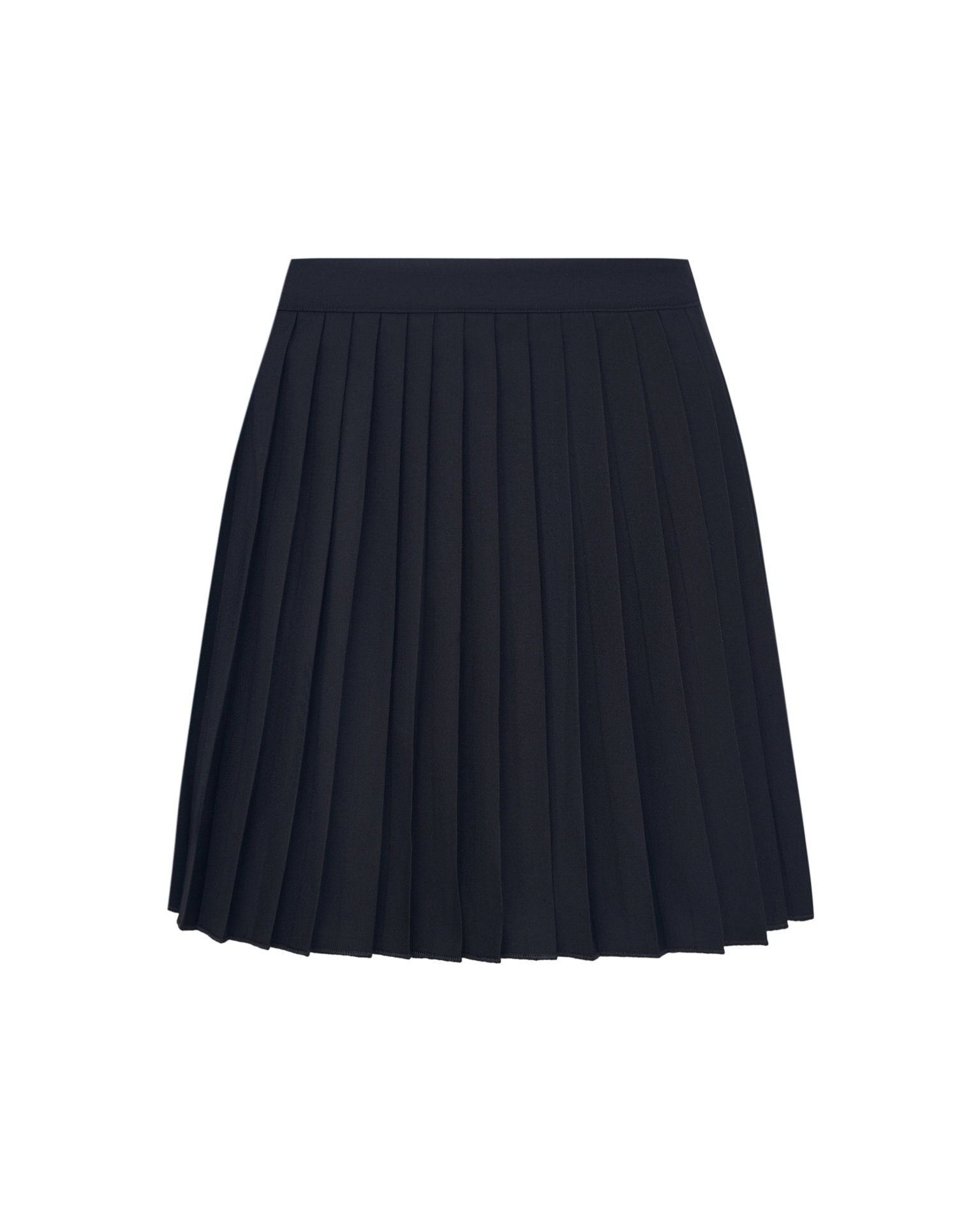 Mini skirt with built-in shorts, Black — photo 8