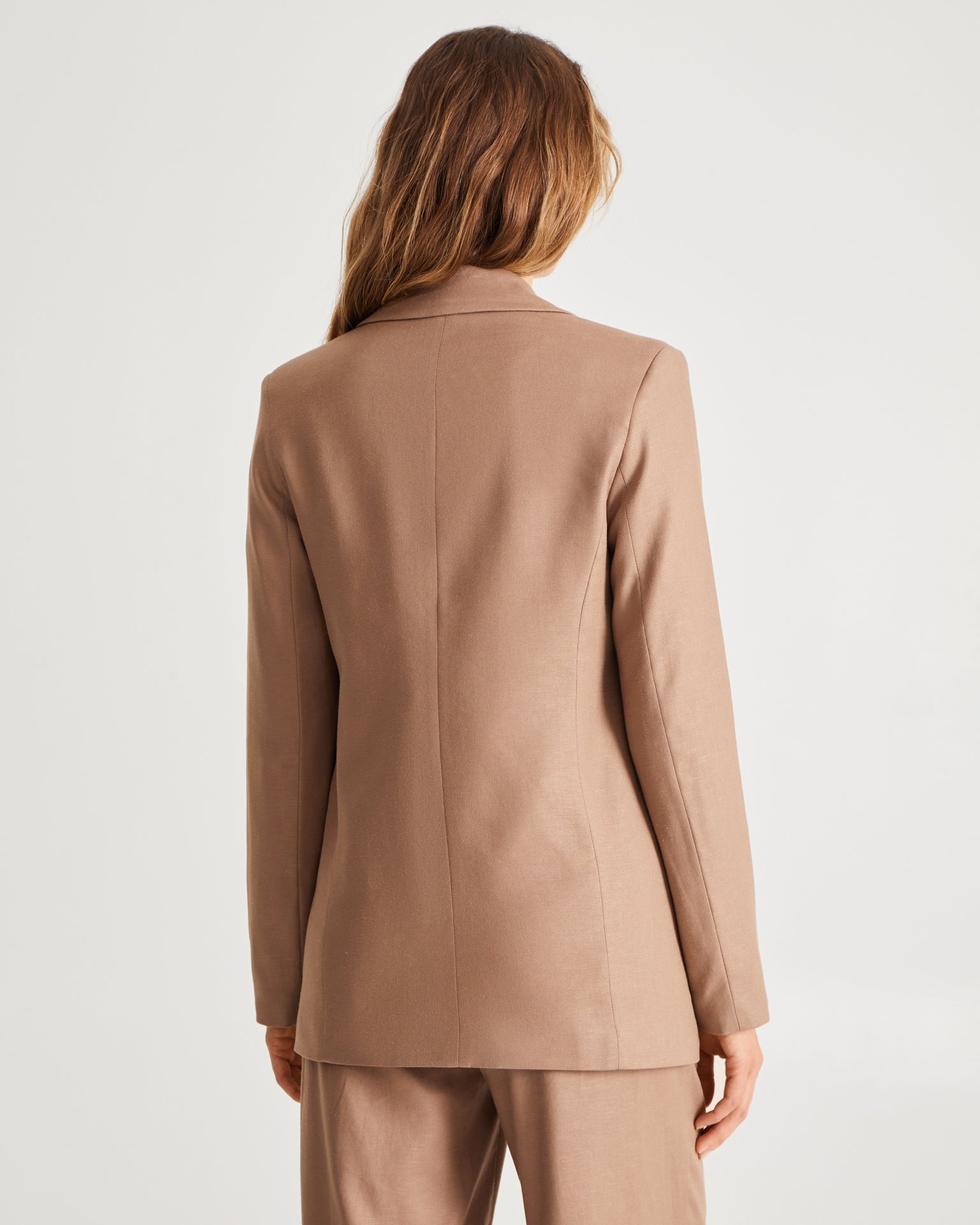 Longline jacket, Brown — photo 5