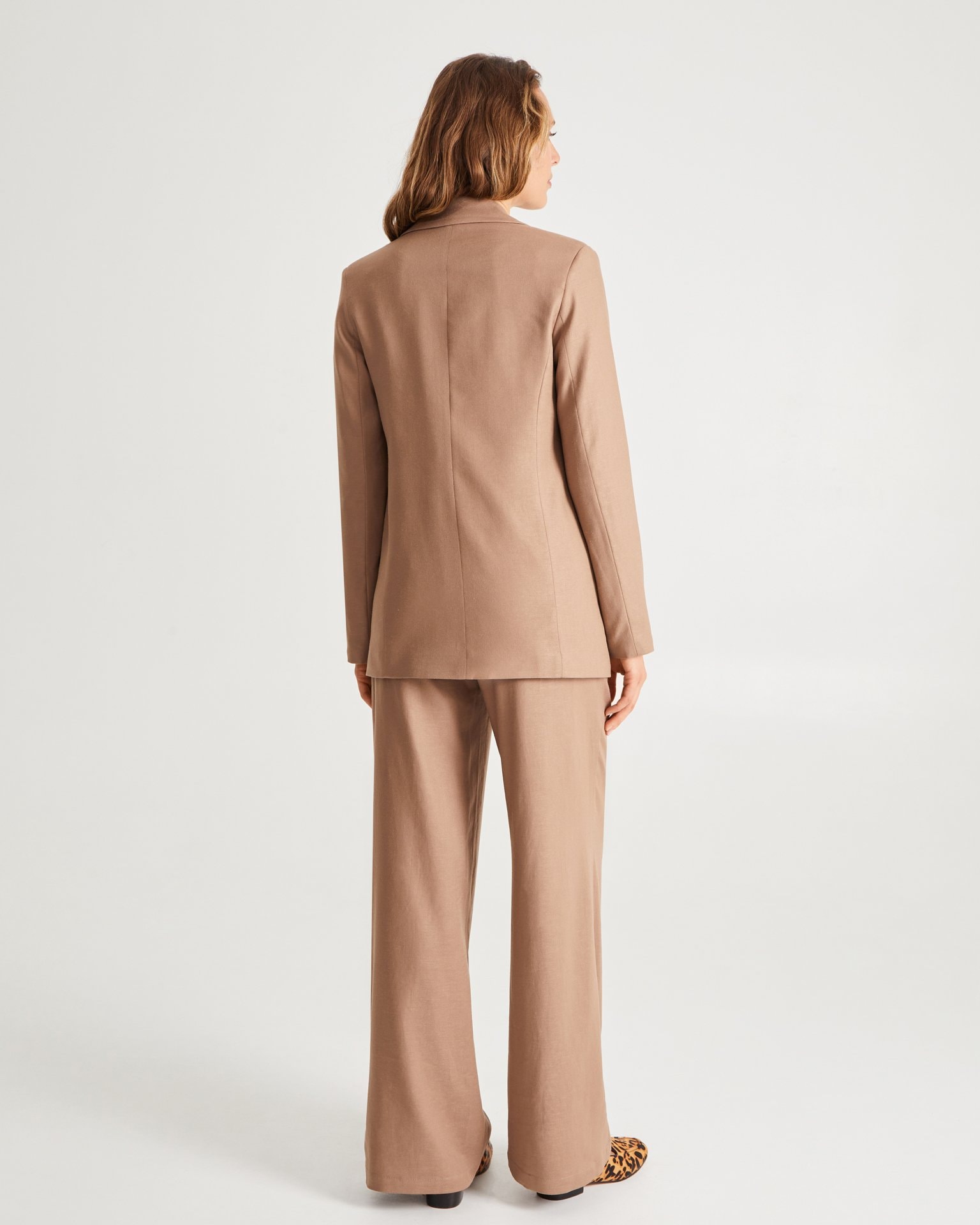 Longline jacket, Brown — photo 3