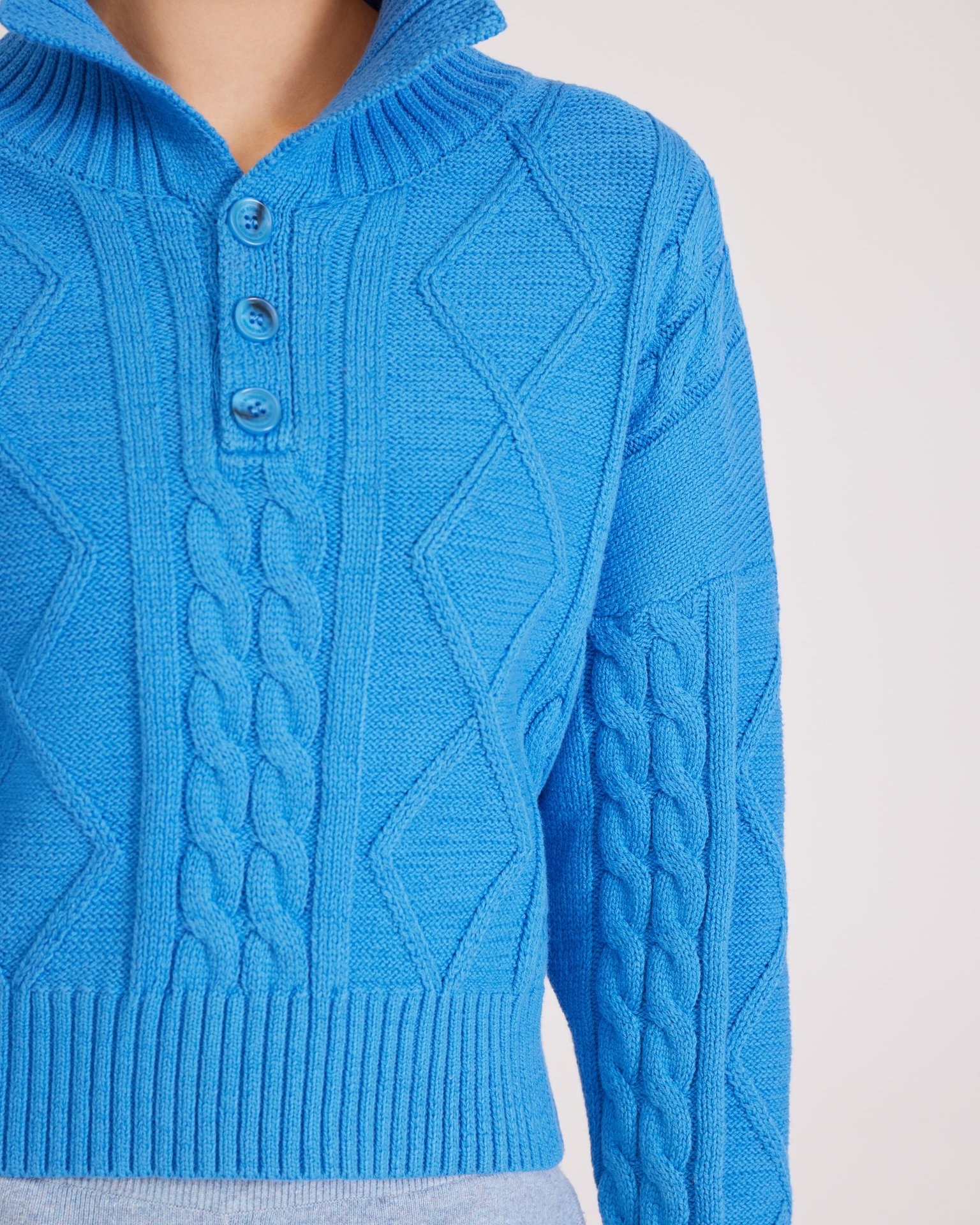Blue jumper, Blue — photo 10