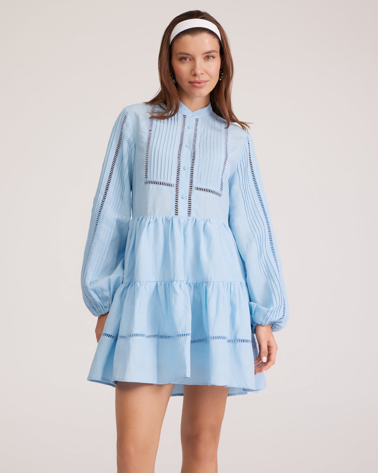 Linen dress, Blue — photo 5
