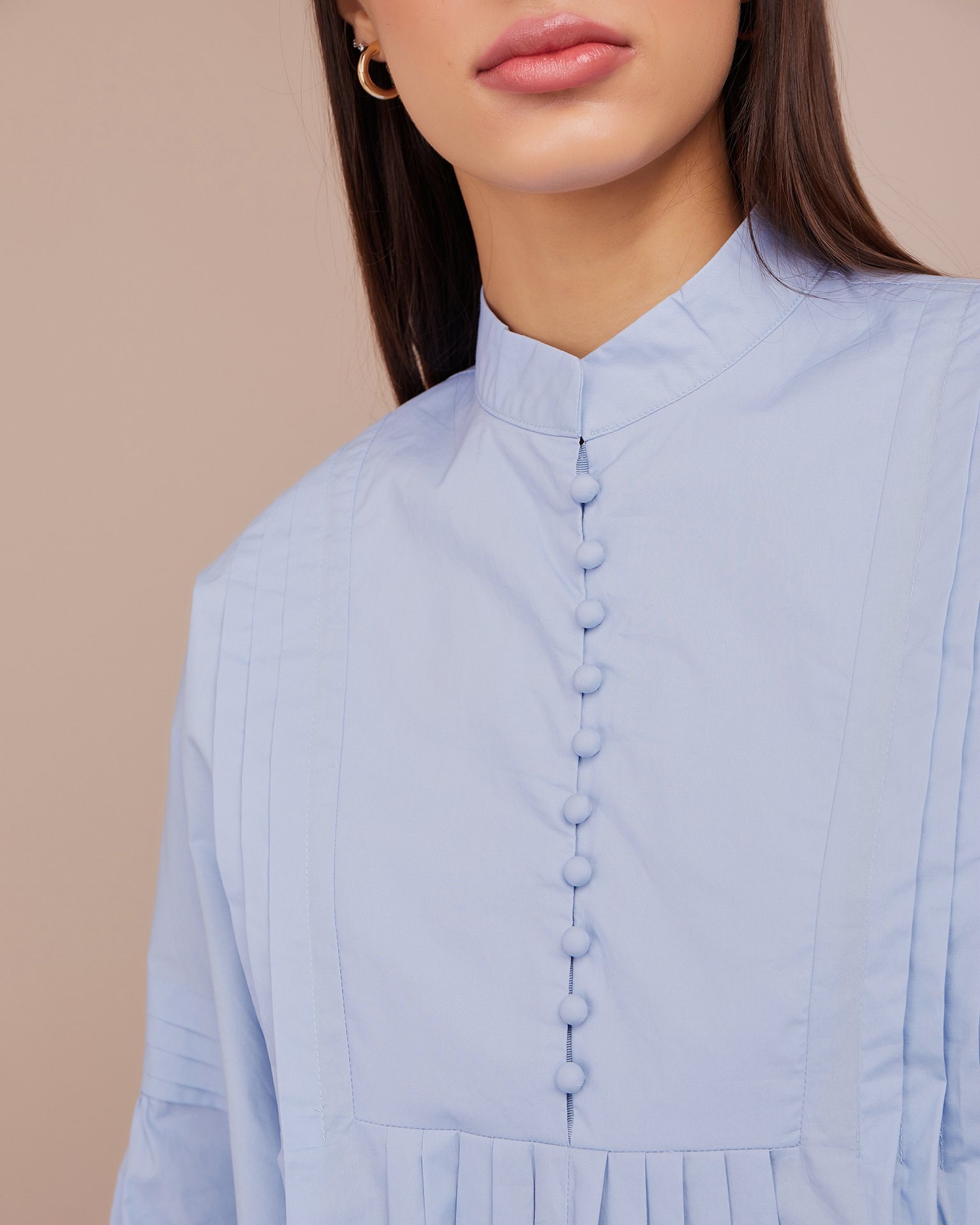 Shirt with full sleeves, Sky Blue — photo 6