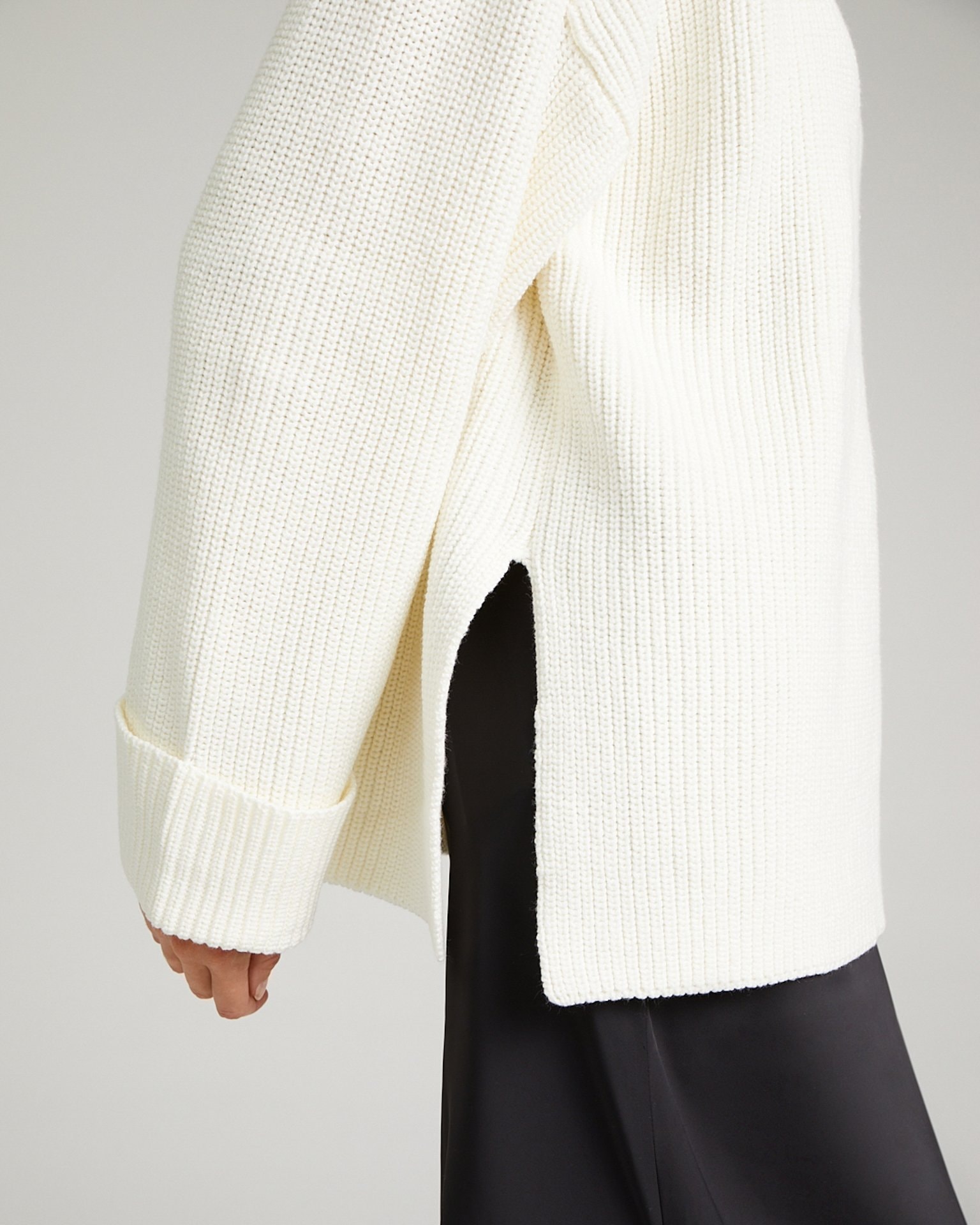 Chunky knit jumper, White — photo 9