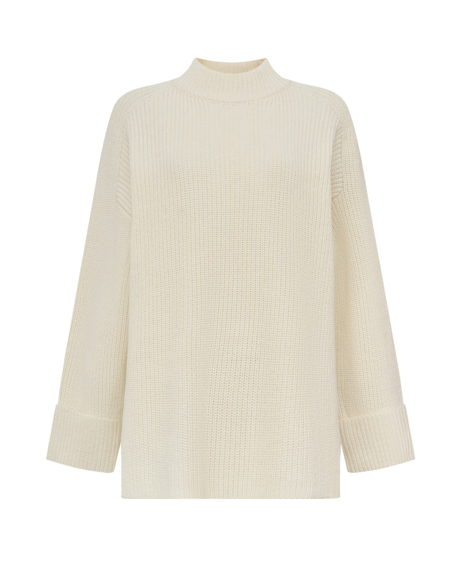 Chunky knit jumper, White — photo 11