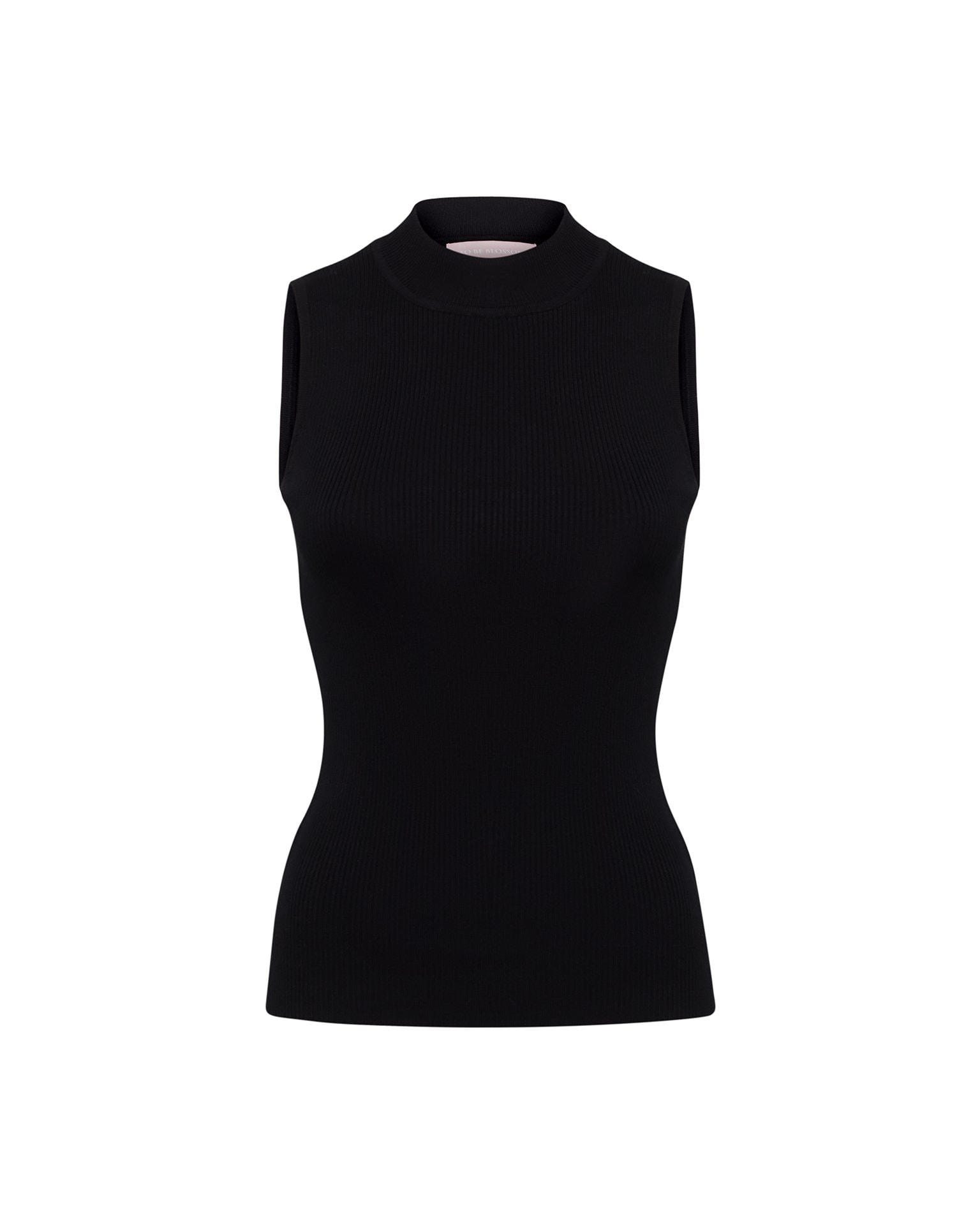 Black sleeveless top, Black — photo 6