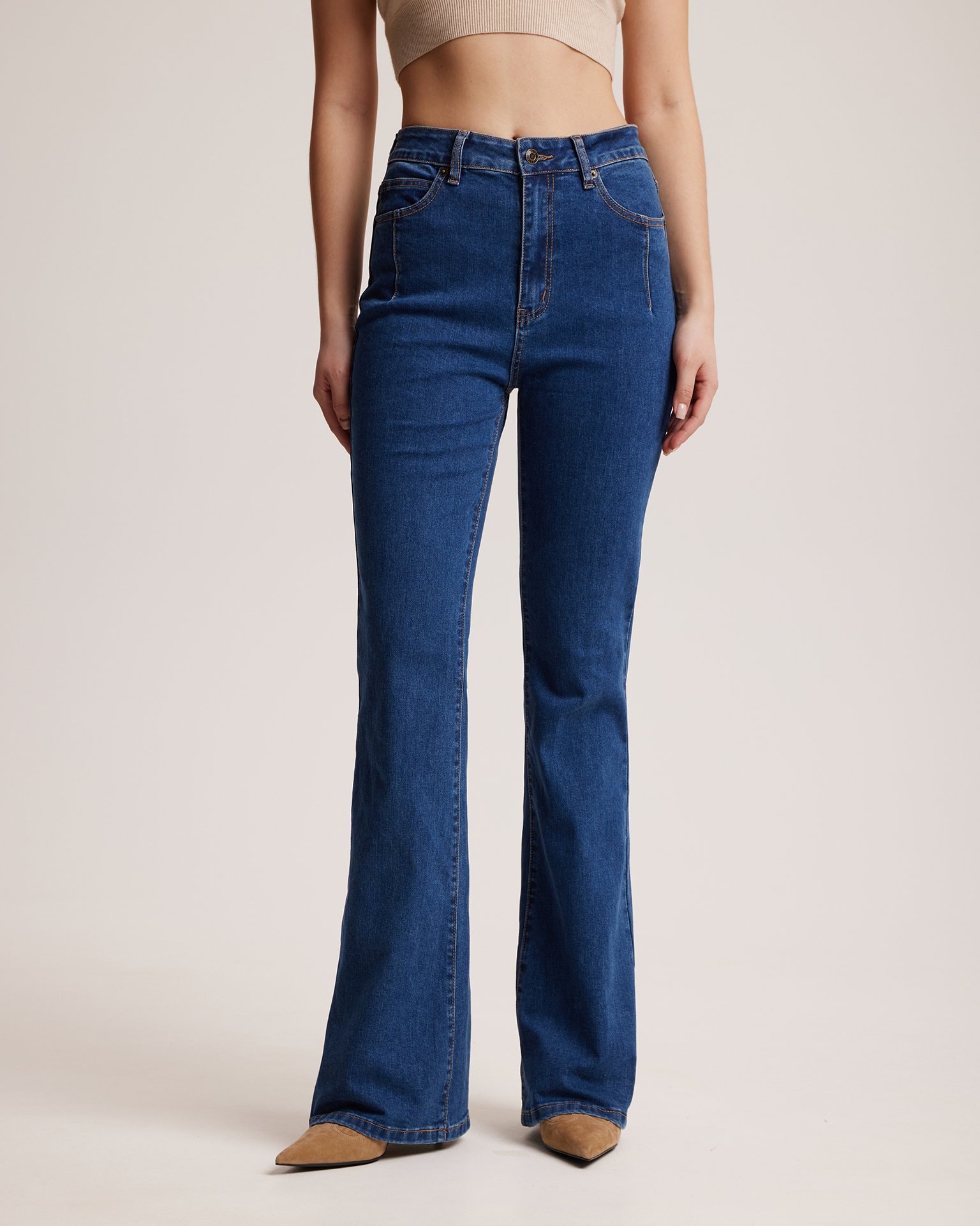 Dark Blue Jeans, Navy — photo 5