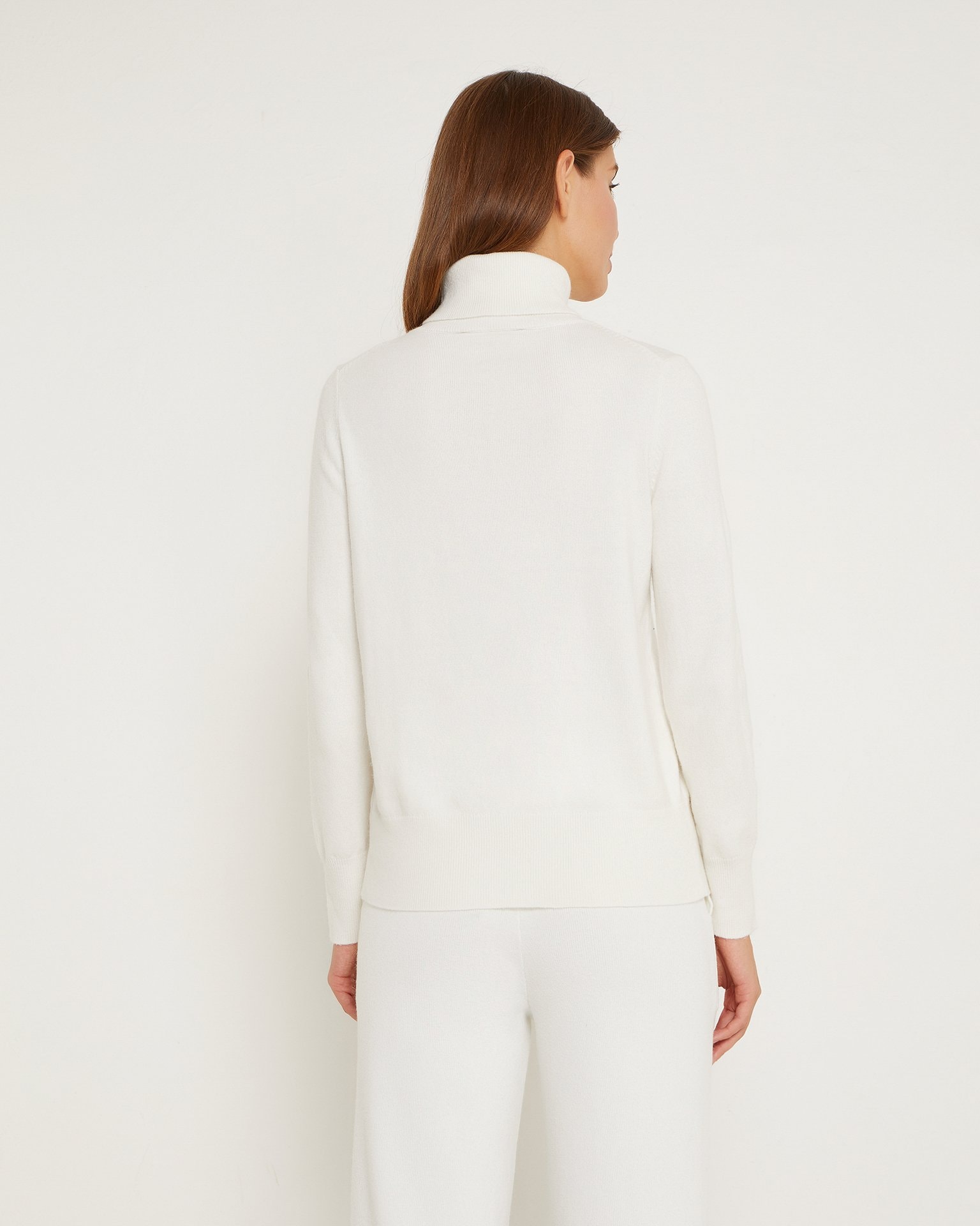 Turtleneck jumper, Milk — photo 3