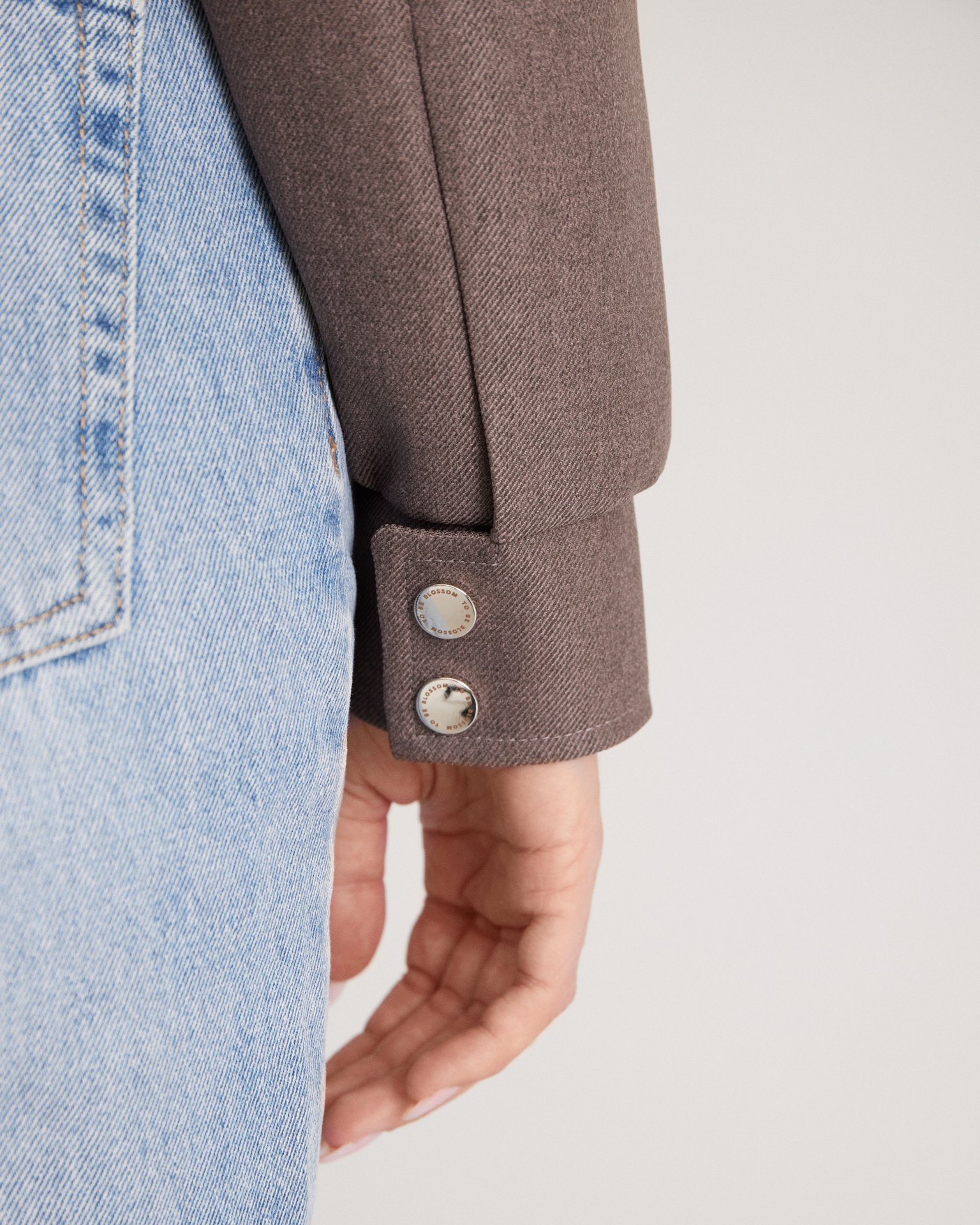 Oversized bomber, Brown — photo 9