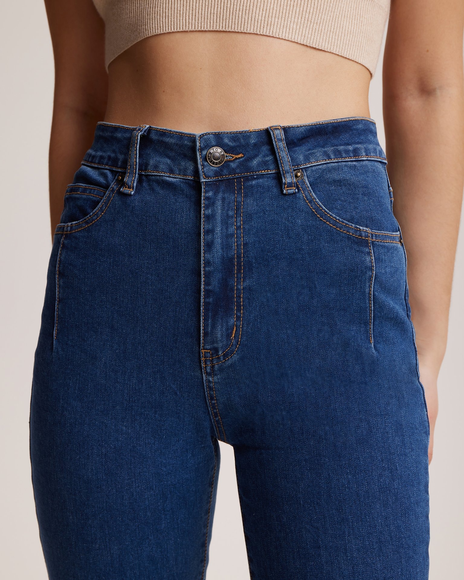 Dark Blue Jeans, Navy — photo 6
