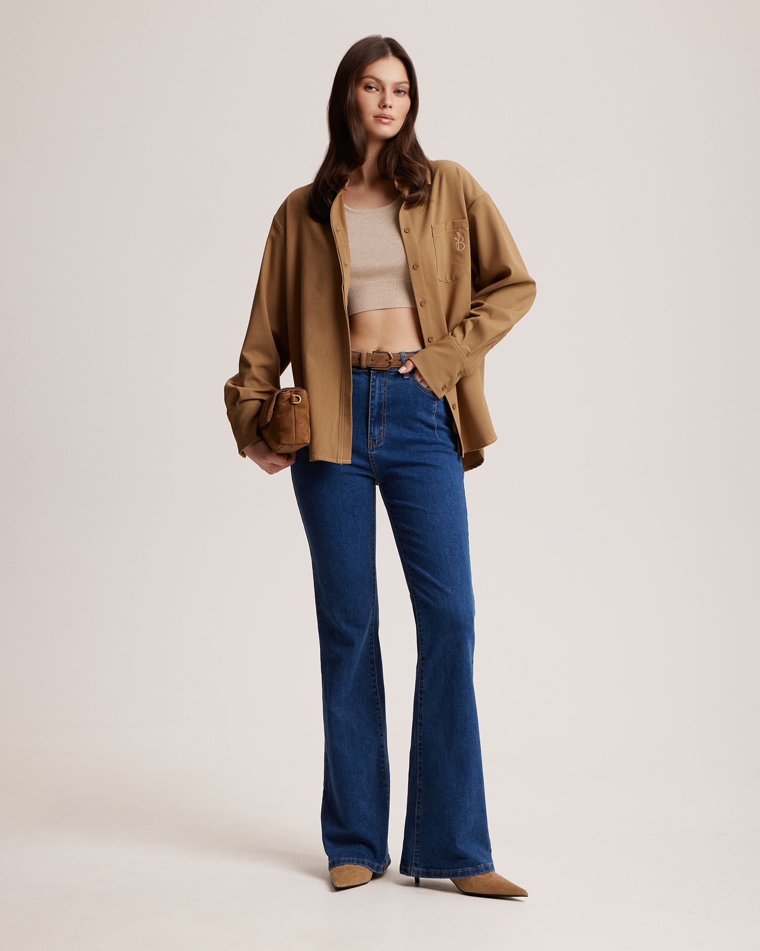 Dark Blue Jeans, Navy — photo 4