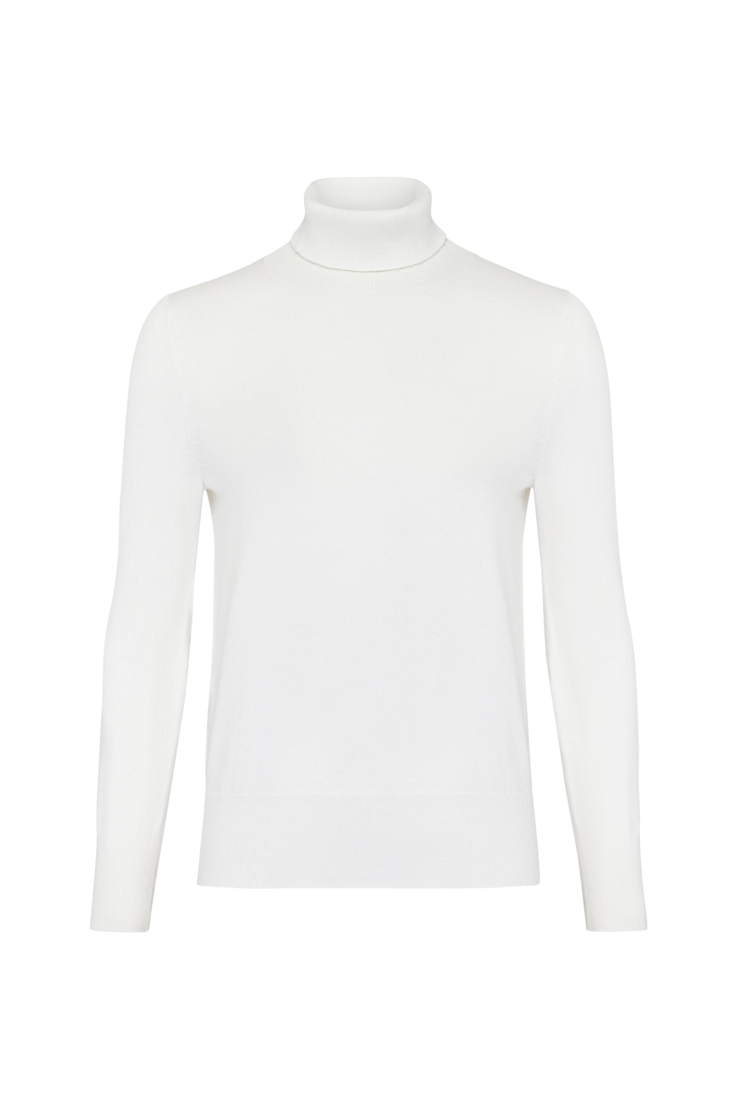 Turtleneck jumper, Milk — photo 7