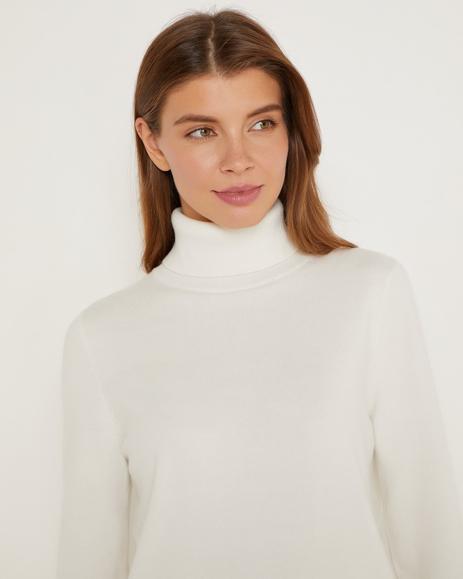 Turtleneck jumper, Milk — photo 5