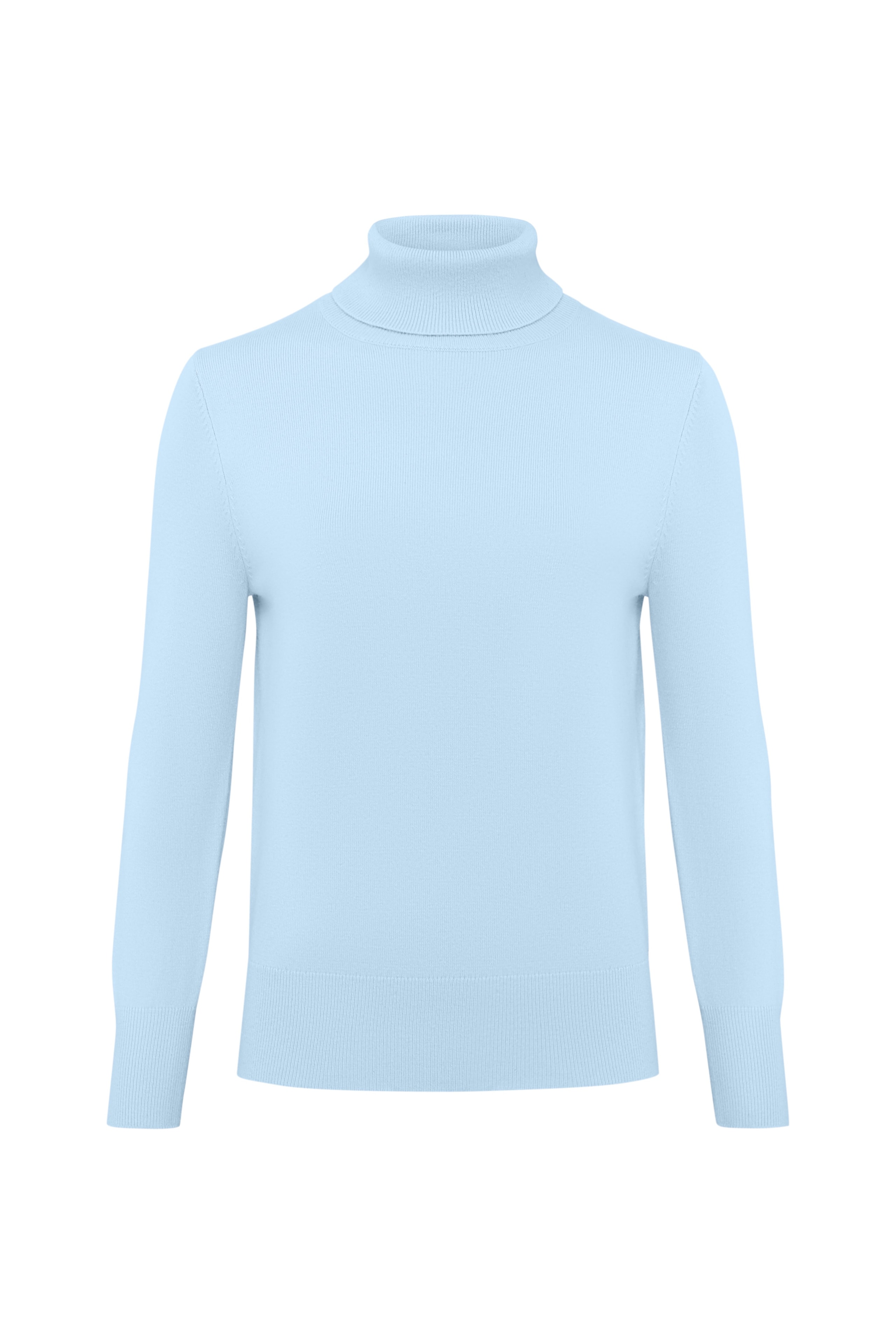 Light blue turtleneck, Sky Blue — photo 6