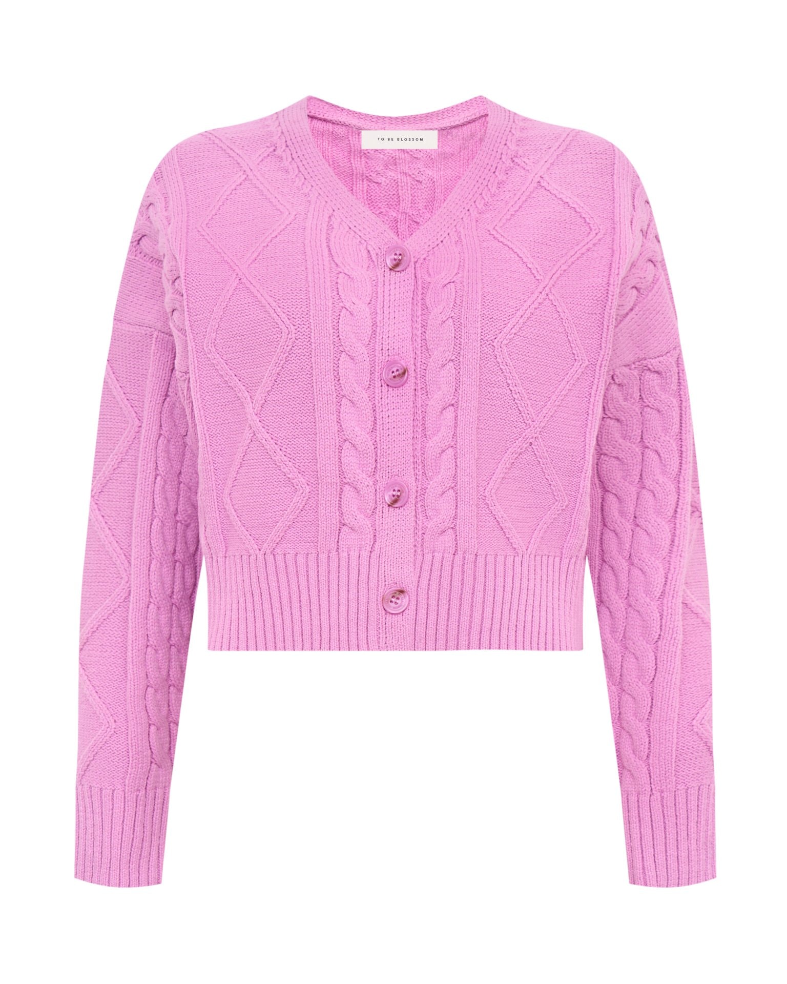 Pink cardigan, Pink. — photo 6