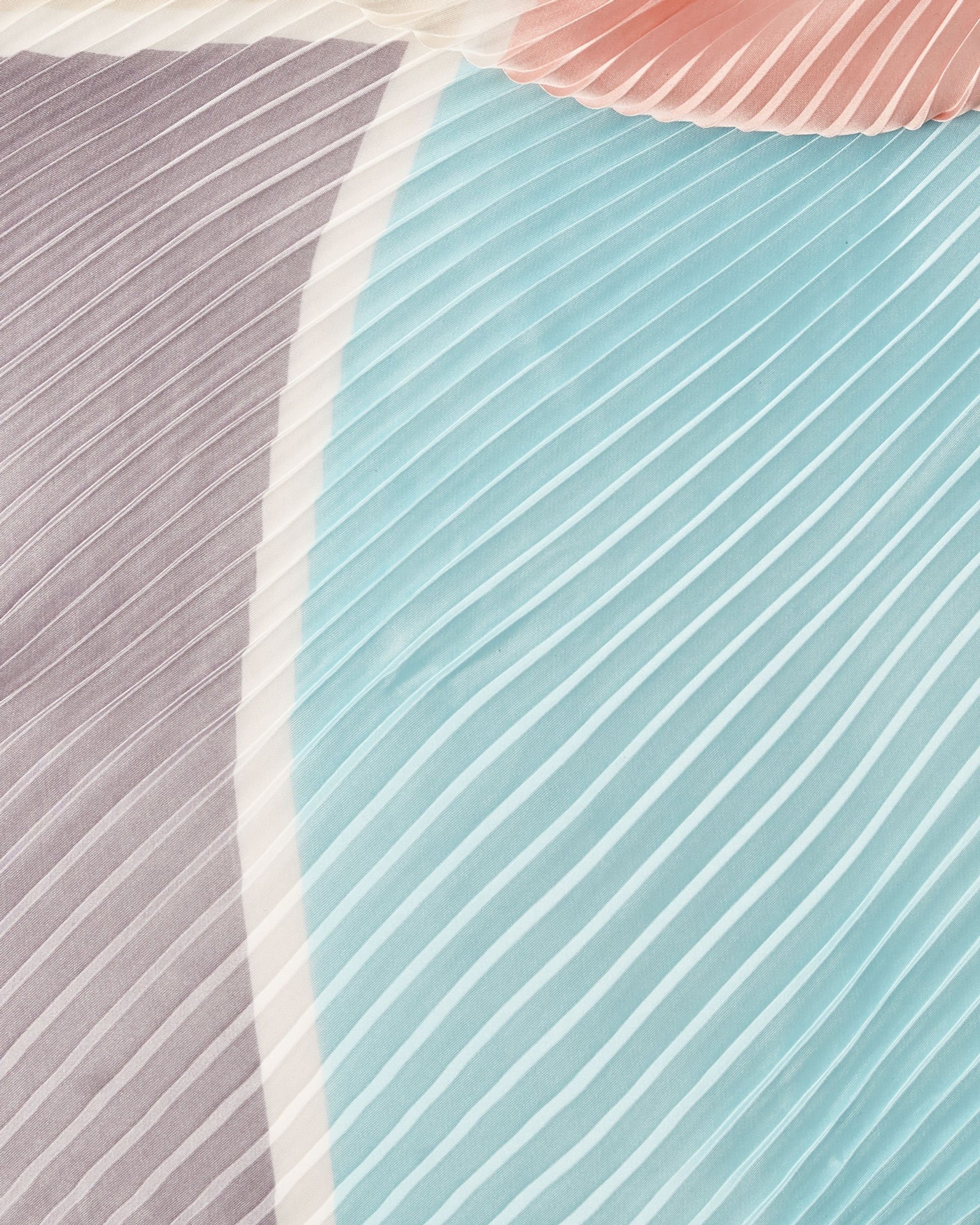 Two-tone scarf, Powder — photo 2