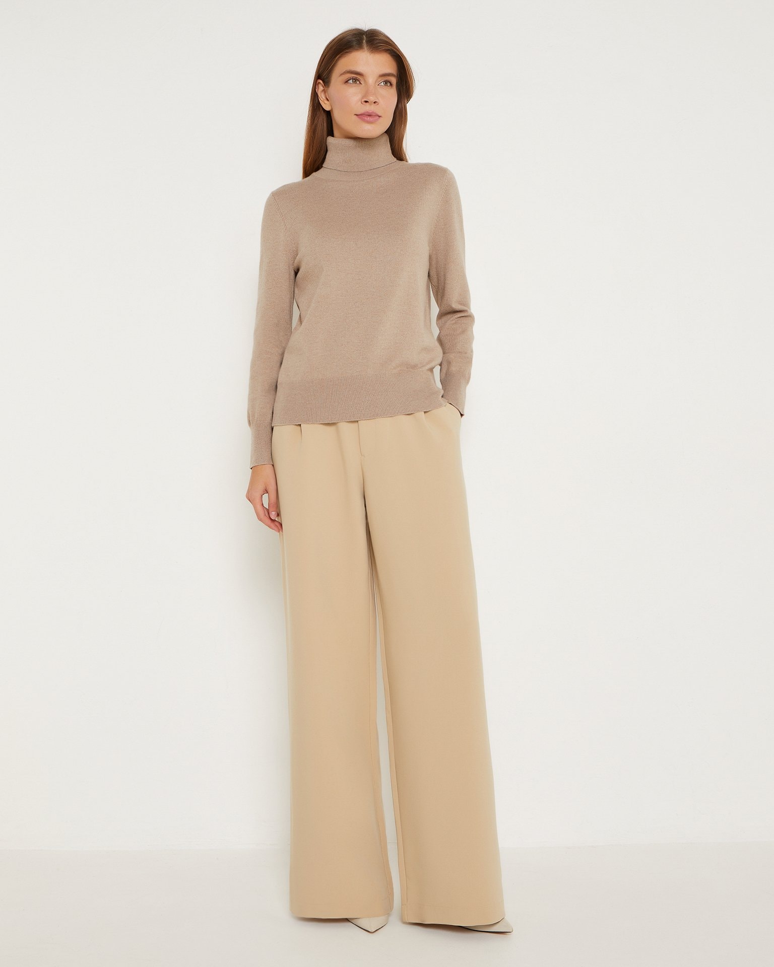 Classic Jumper, Brown — photo 3