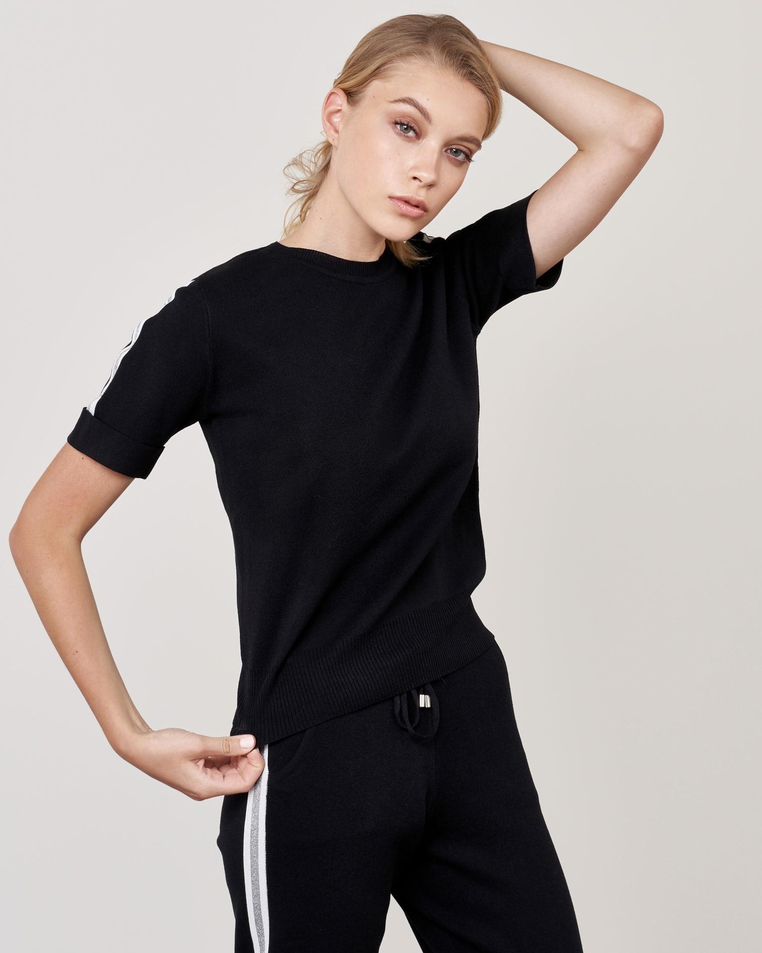 Sport-chic style suit, Black — photo 4