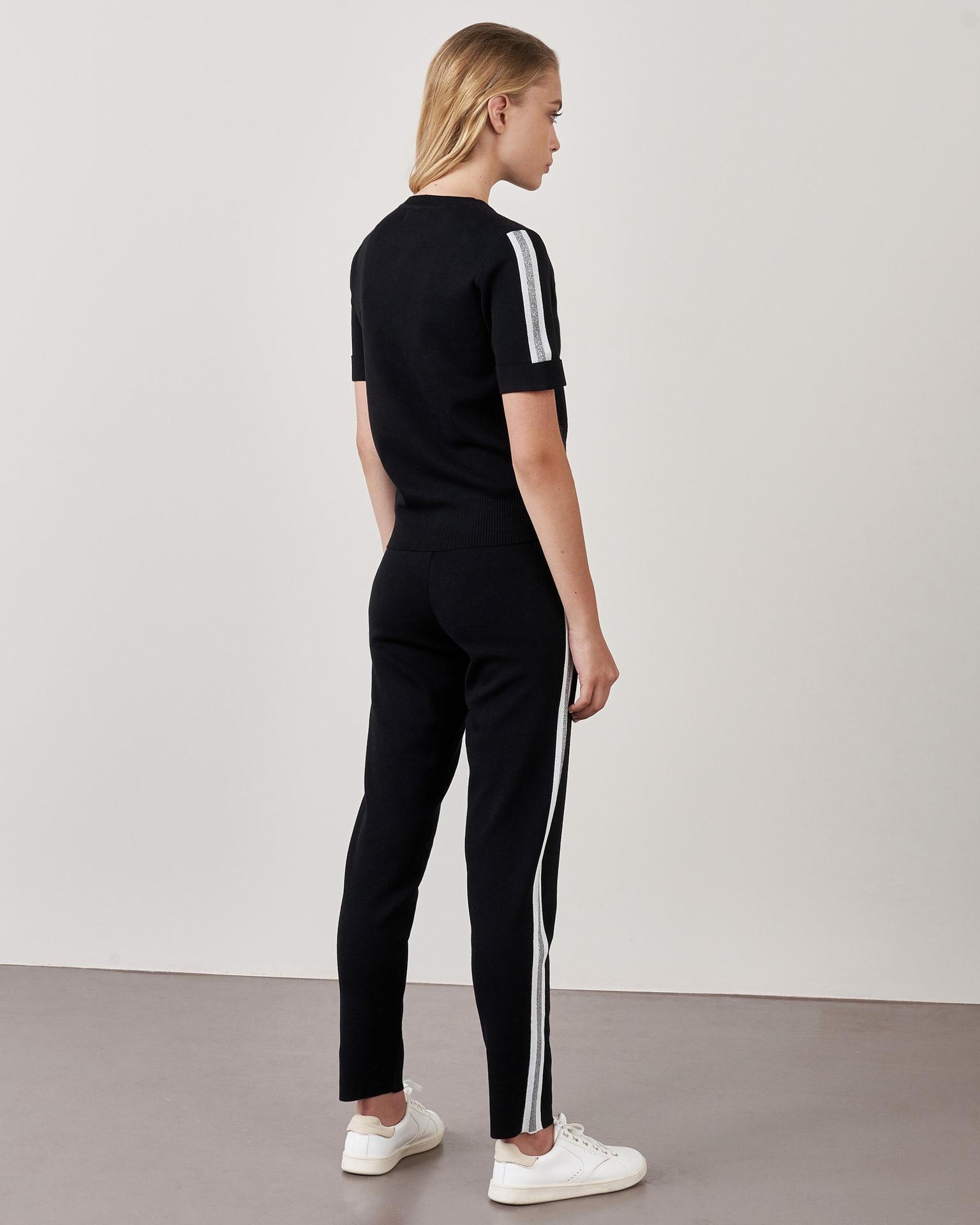 Sport-chic style suit, Black — photo 3