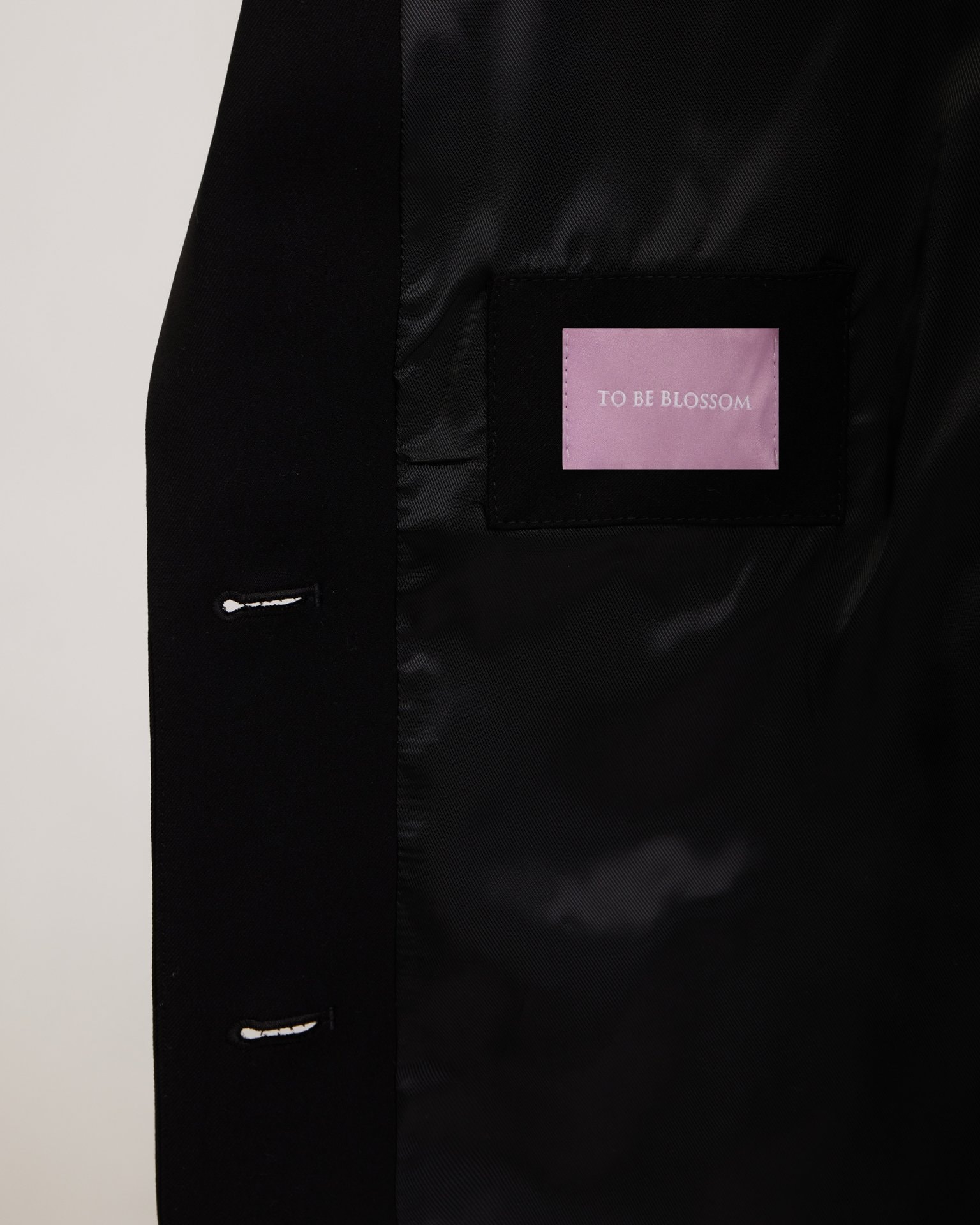 Black classic blazer, Black — photo 10