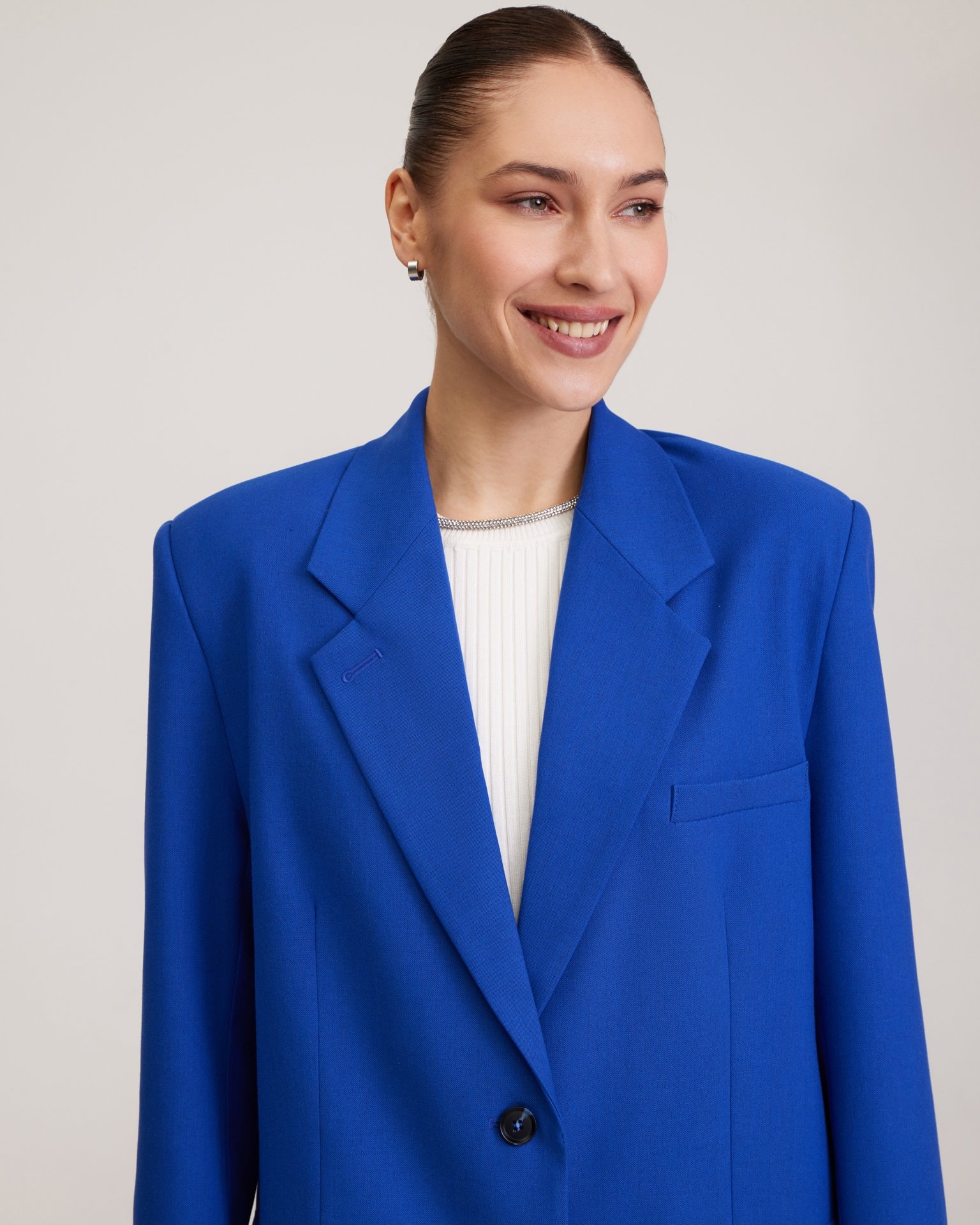 Electric blue jacket, Blue — photo 8