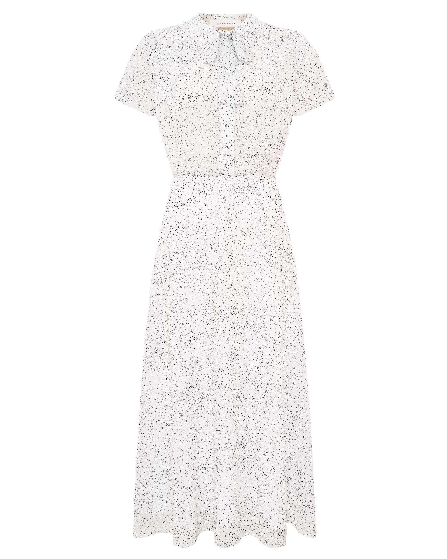 Dress with bow, White — photo 2