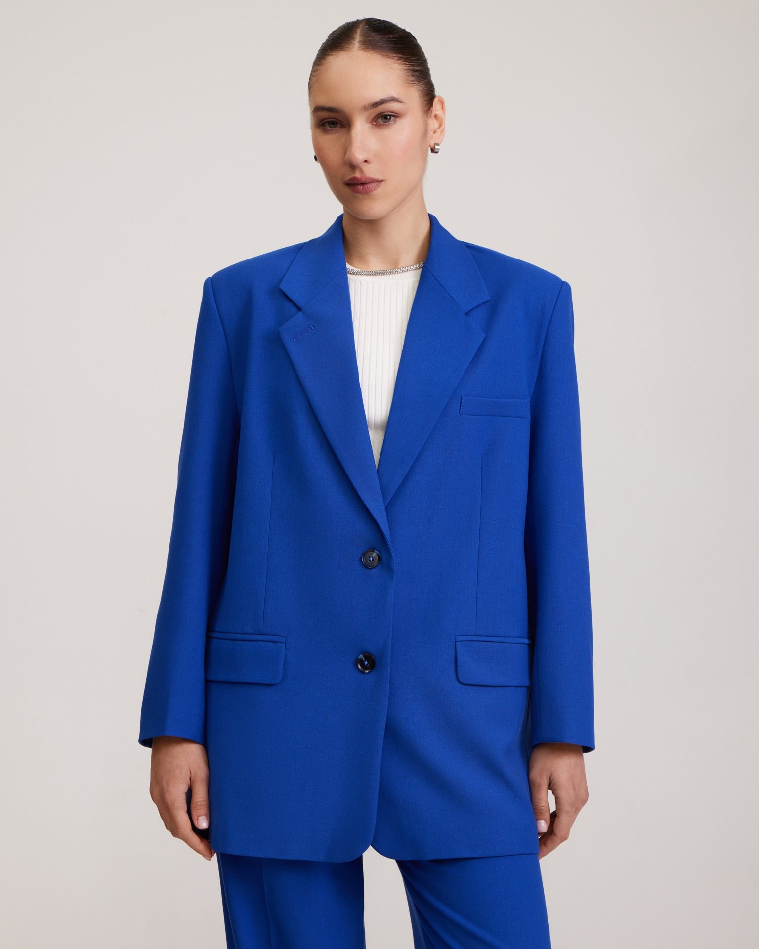 Electric blue jacket, Blue — photo 5