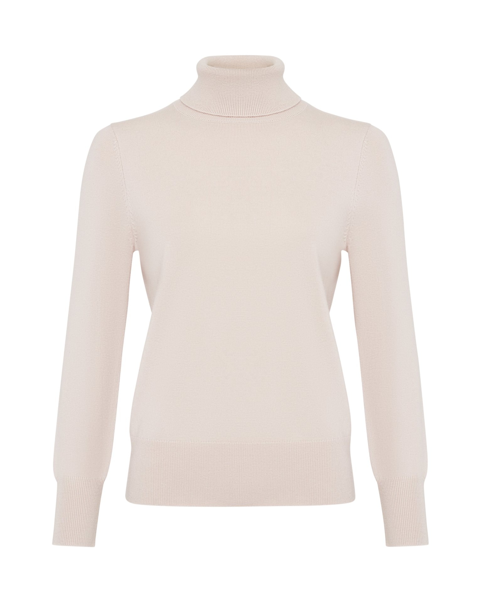 Blended wool sweater, Beige