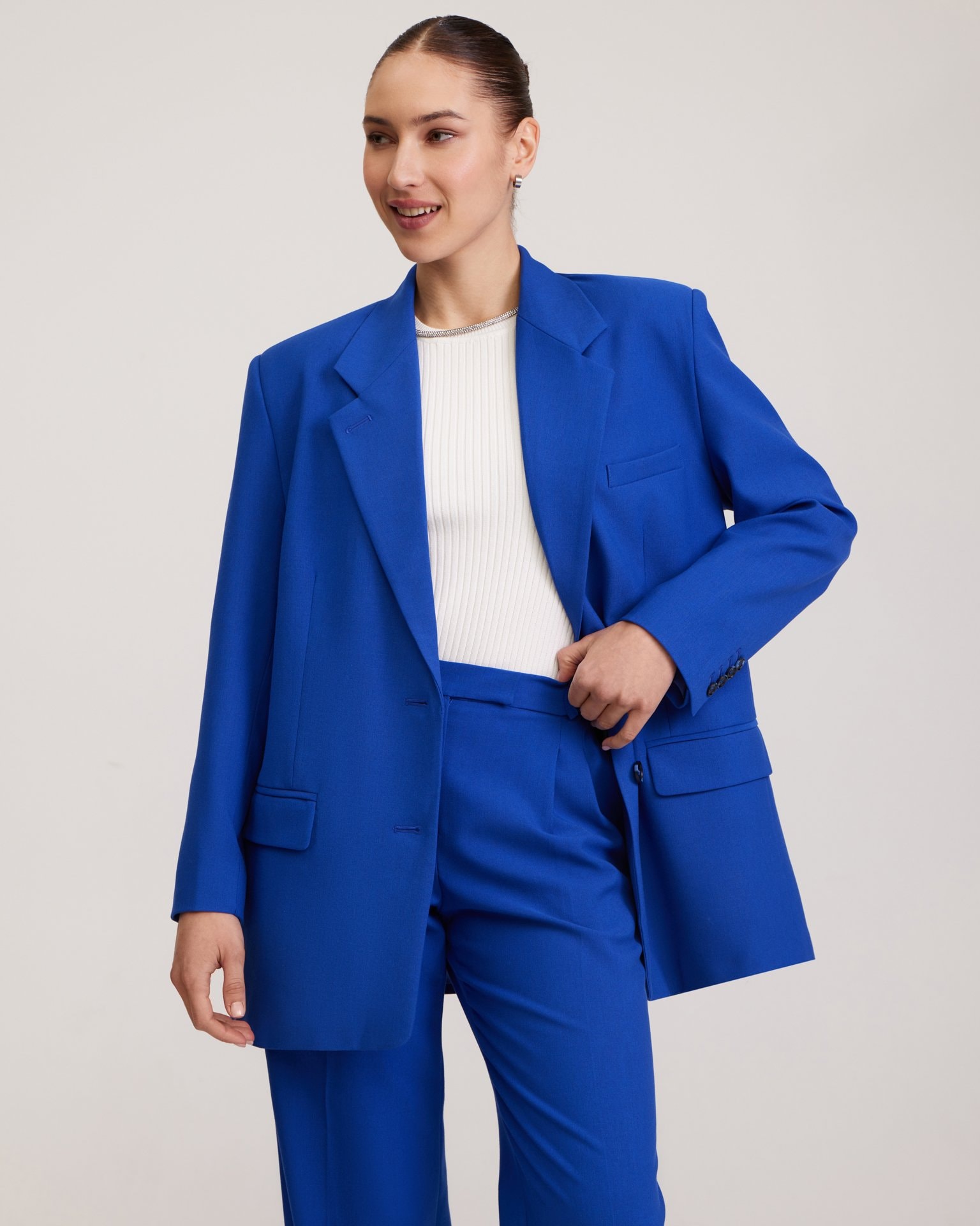 Electric blue jacket, Blue — photo 7